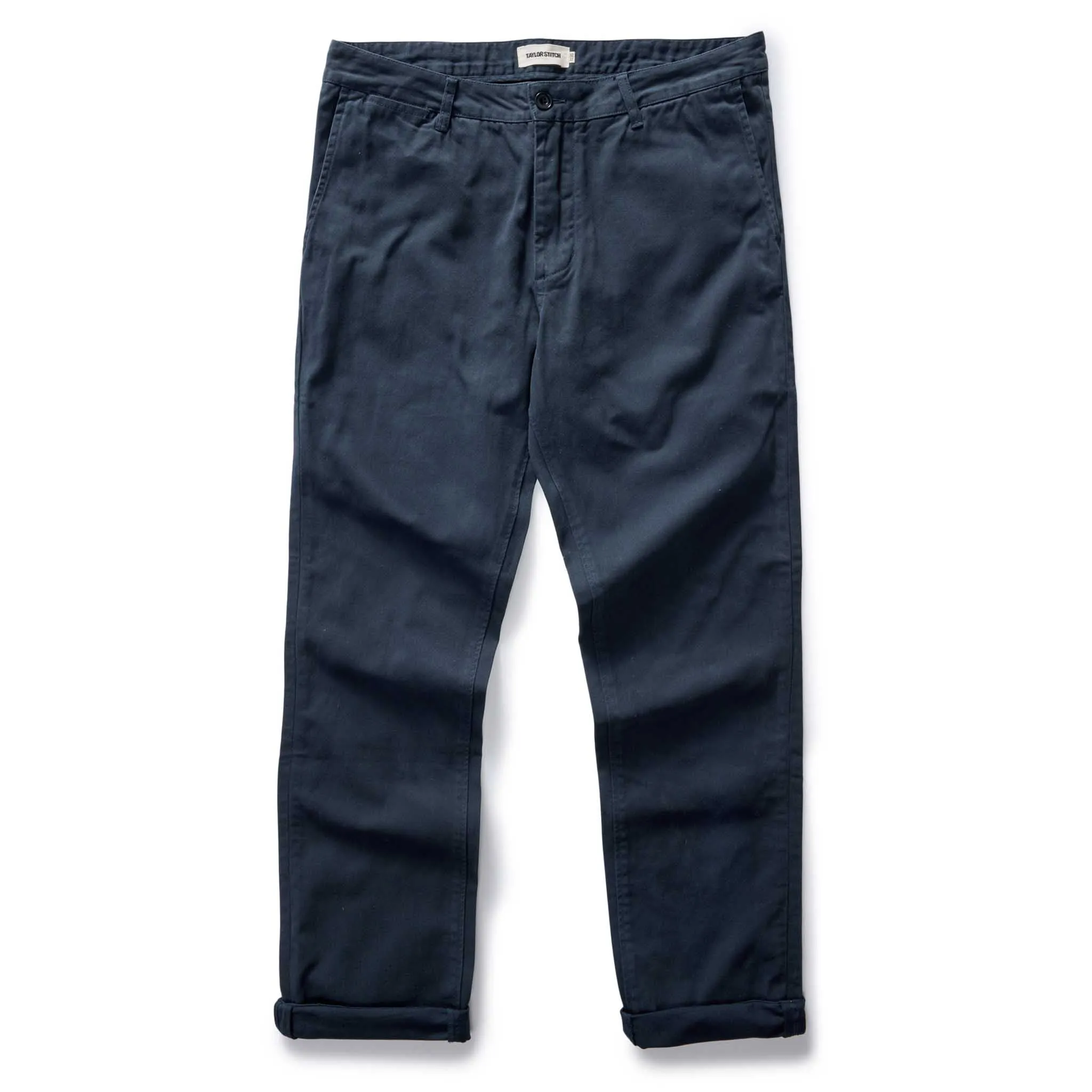The Slim Foundation Pant in Organic Navy sold by Taylor Stitch product image thumbnail 5
