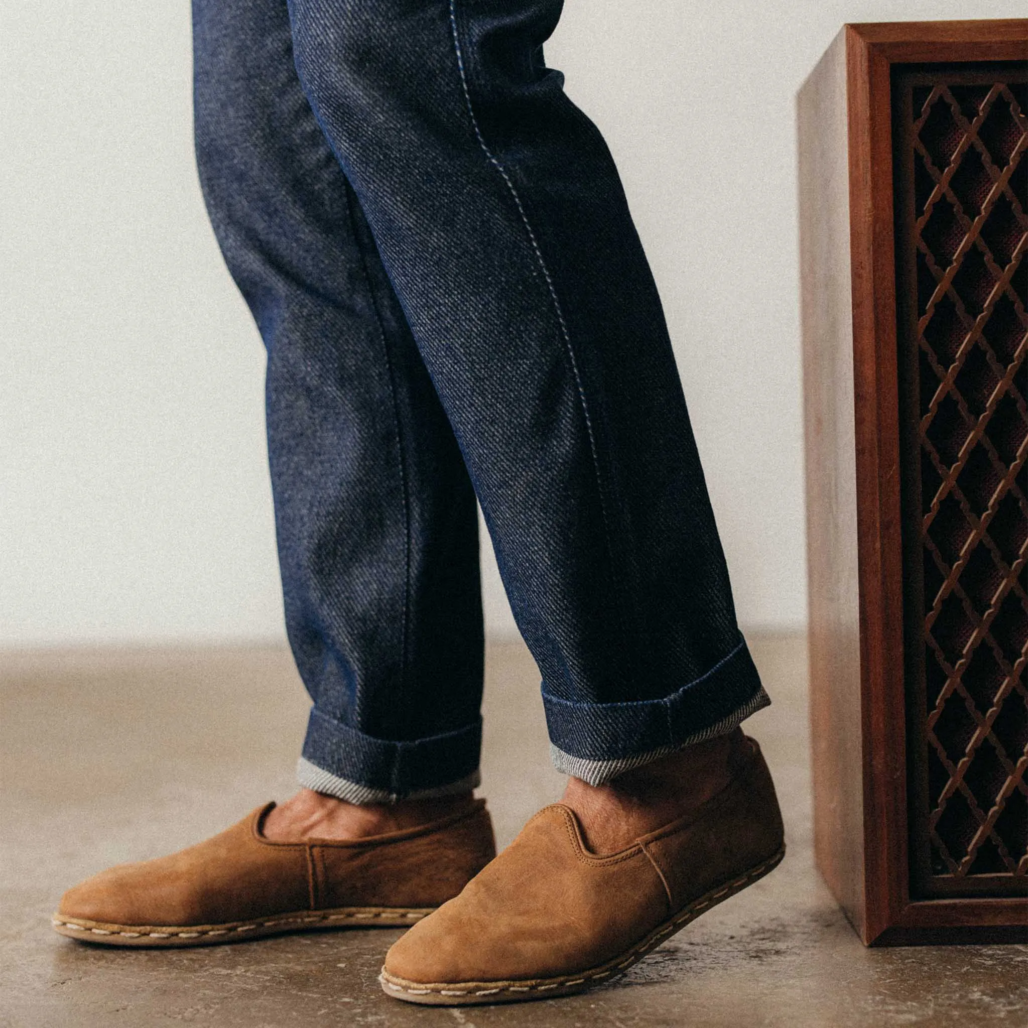 The Morse Pant in Rinsed Indigo Twill sold by Taylor Stitch product image thumbnail 5