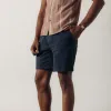The Apres Short in Organic Dark Navy Foundation Twill sold by Taylor Stitch