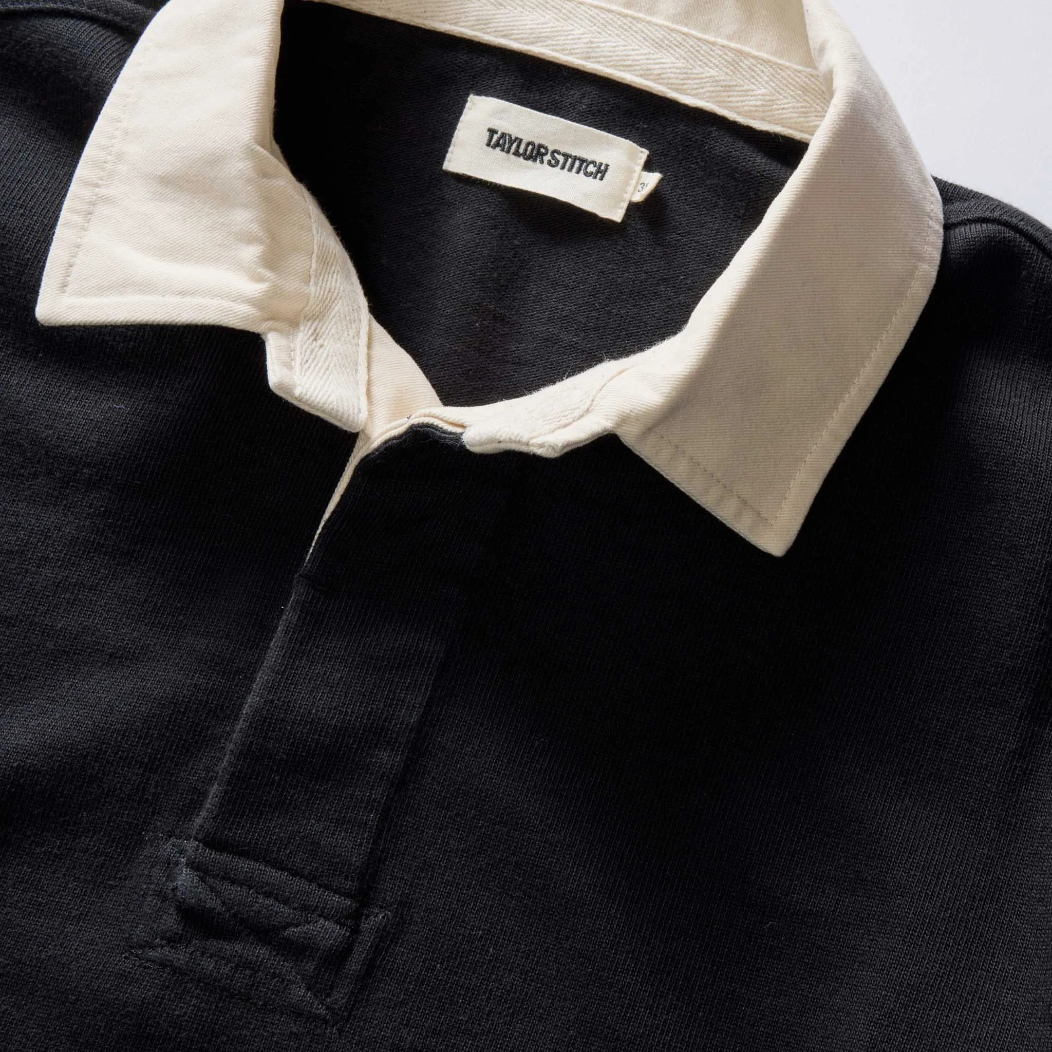 The Rugby Shirt in Coal sold by Taylor Stitch product image thumbnail 5