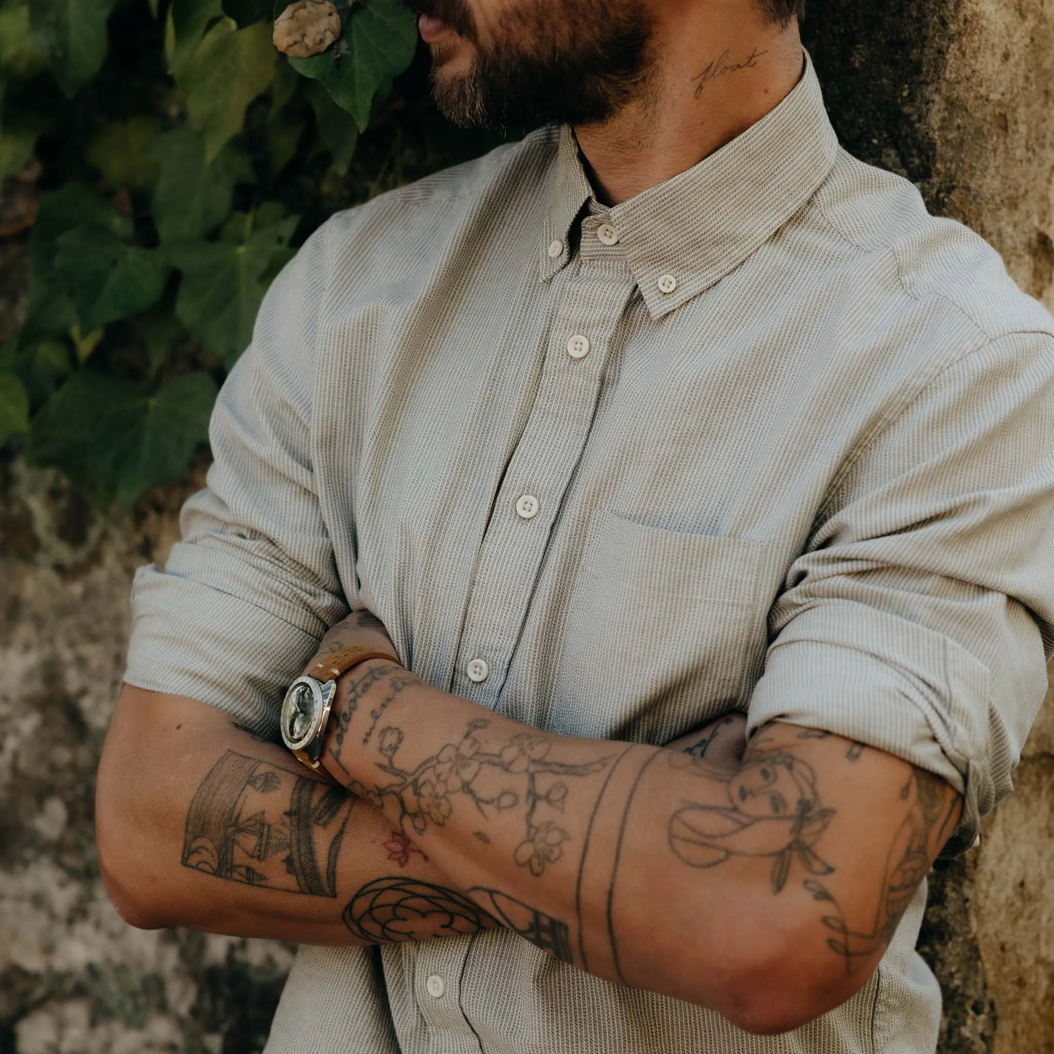 The Jack in Parchment Stripe sold by Taylor Stitch product image thumbnail 3