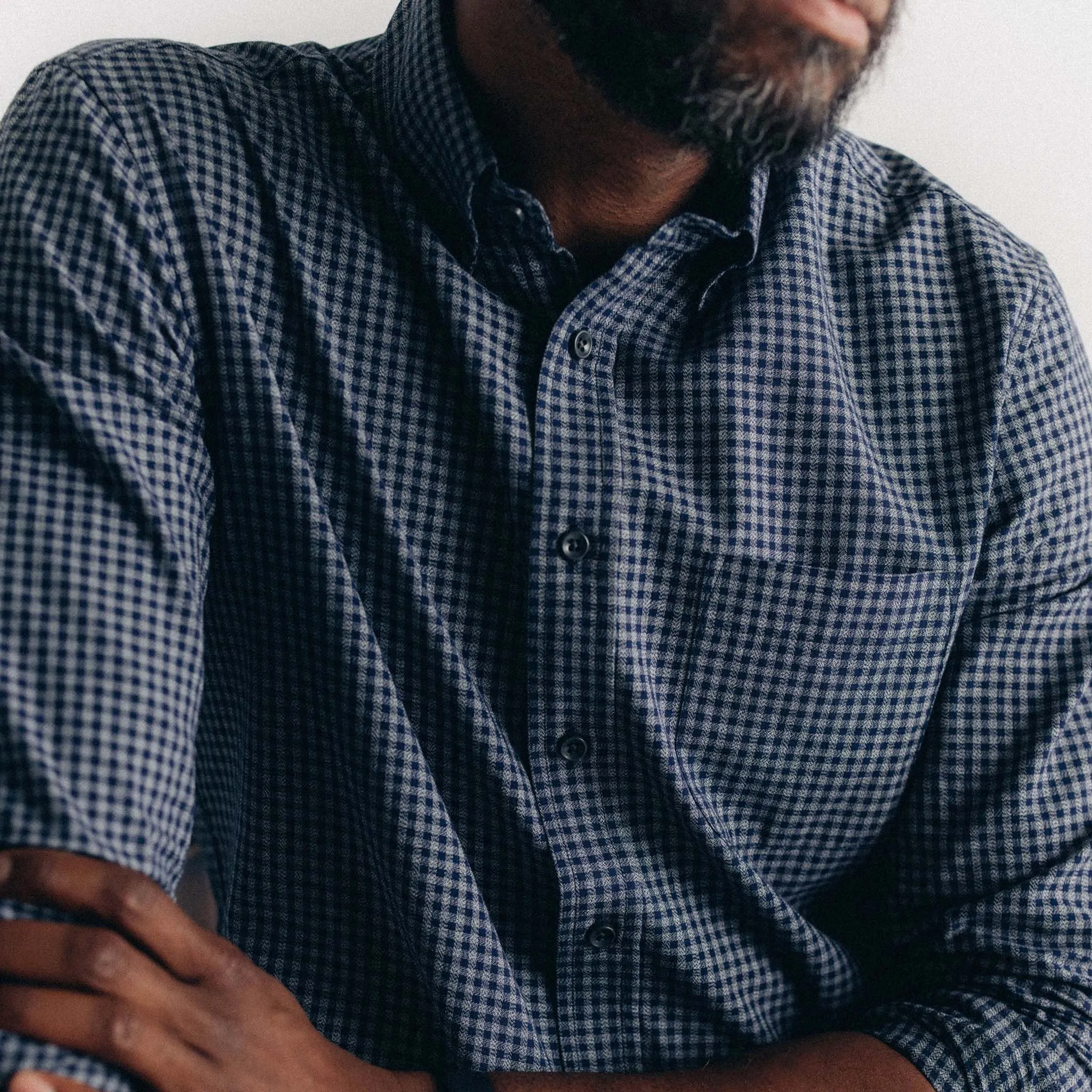 The Jack in Marine Check sold by Taylor Stitch product image thumbnail 3