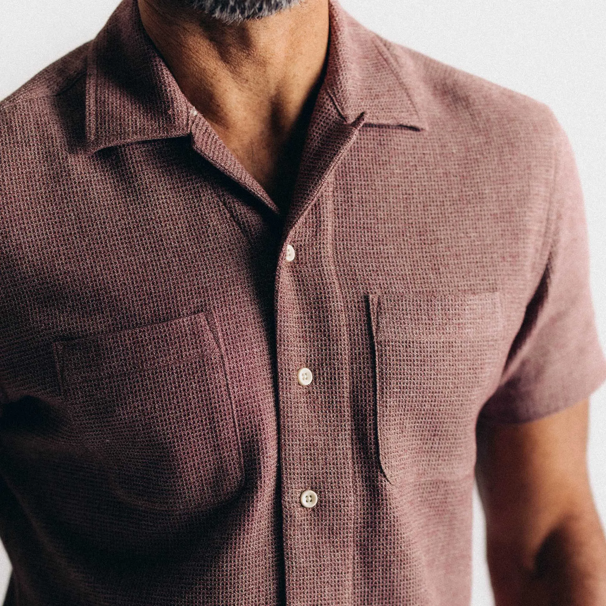 The Conrad Shirt in Port Twist sold by Taylor Stitch product image thumbnail 3