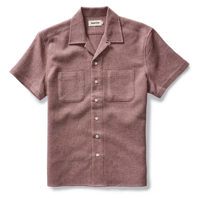 The Conrad Shirt in Port Twist sold by Taylor Stitch