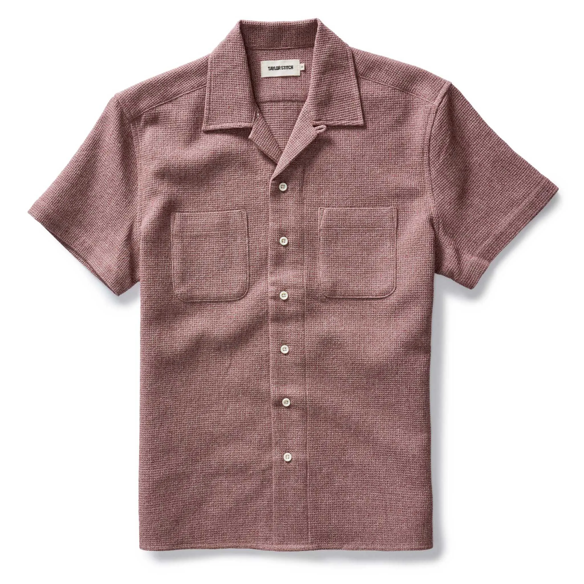 The Conrad Shirt in Port Twist sold by Taylor Stitch