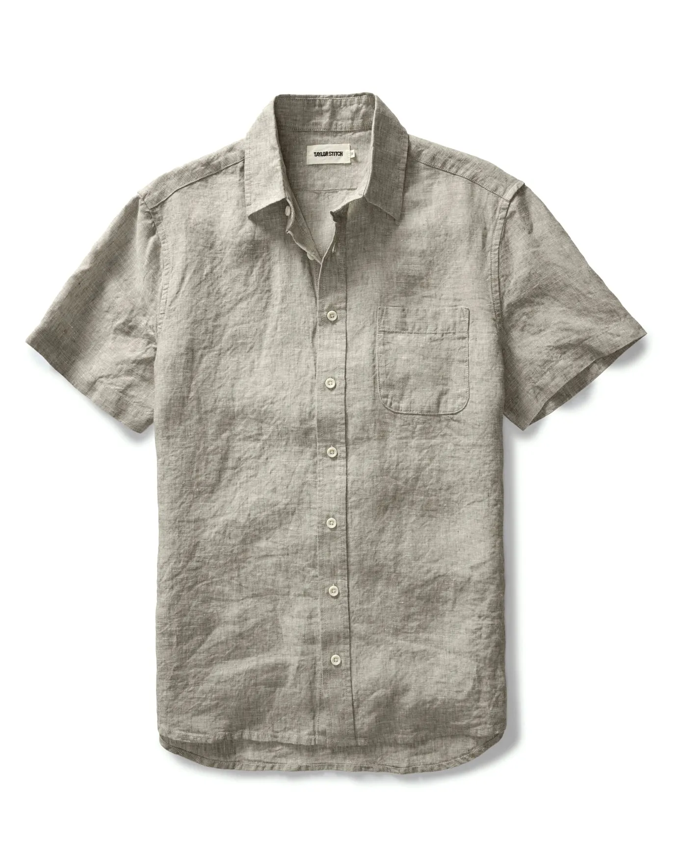 The Short Sleeve California in Morel Hemp sold by Taylor Stitch
