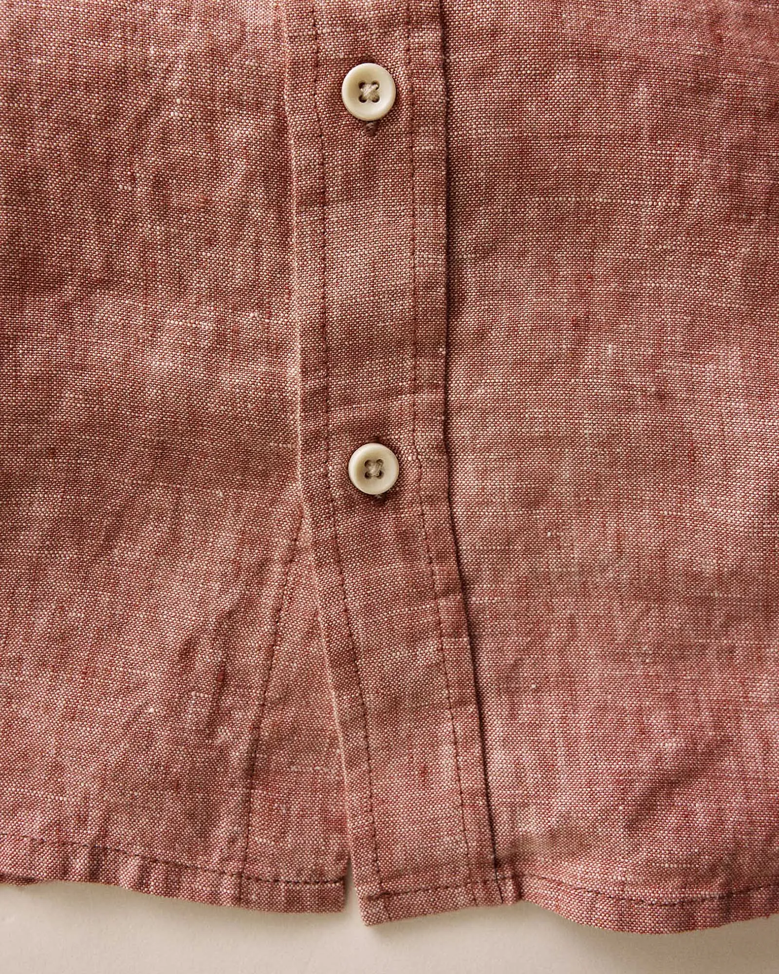 The Short Sleeve California in Fired Clay Hemp sold by Taylor Stitch product image thumbnail 5