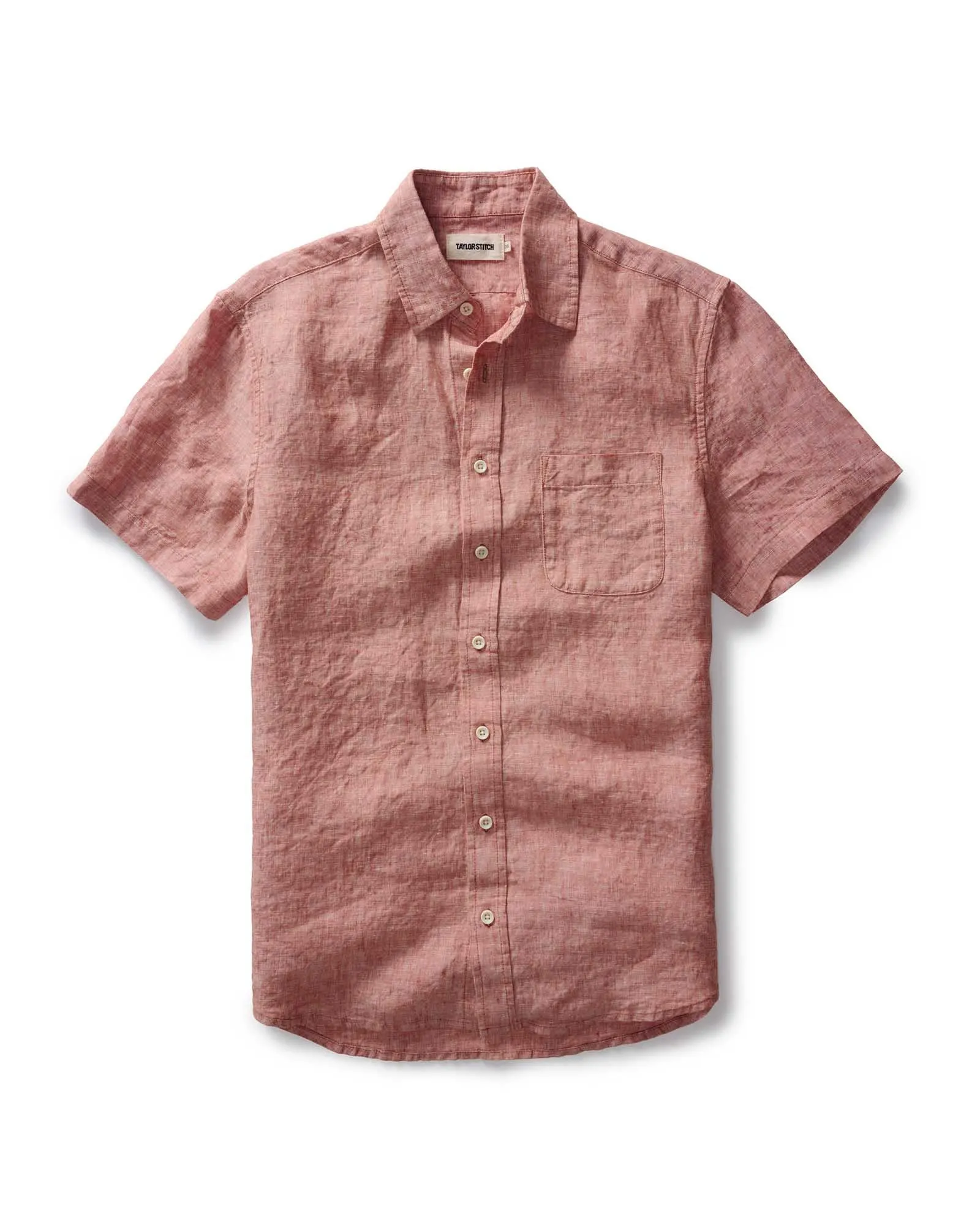 The Short Sleeve California in Fired Clay Hemp sold by Taylor Stitch