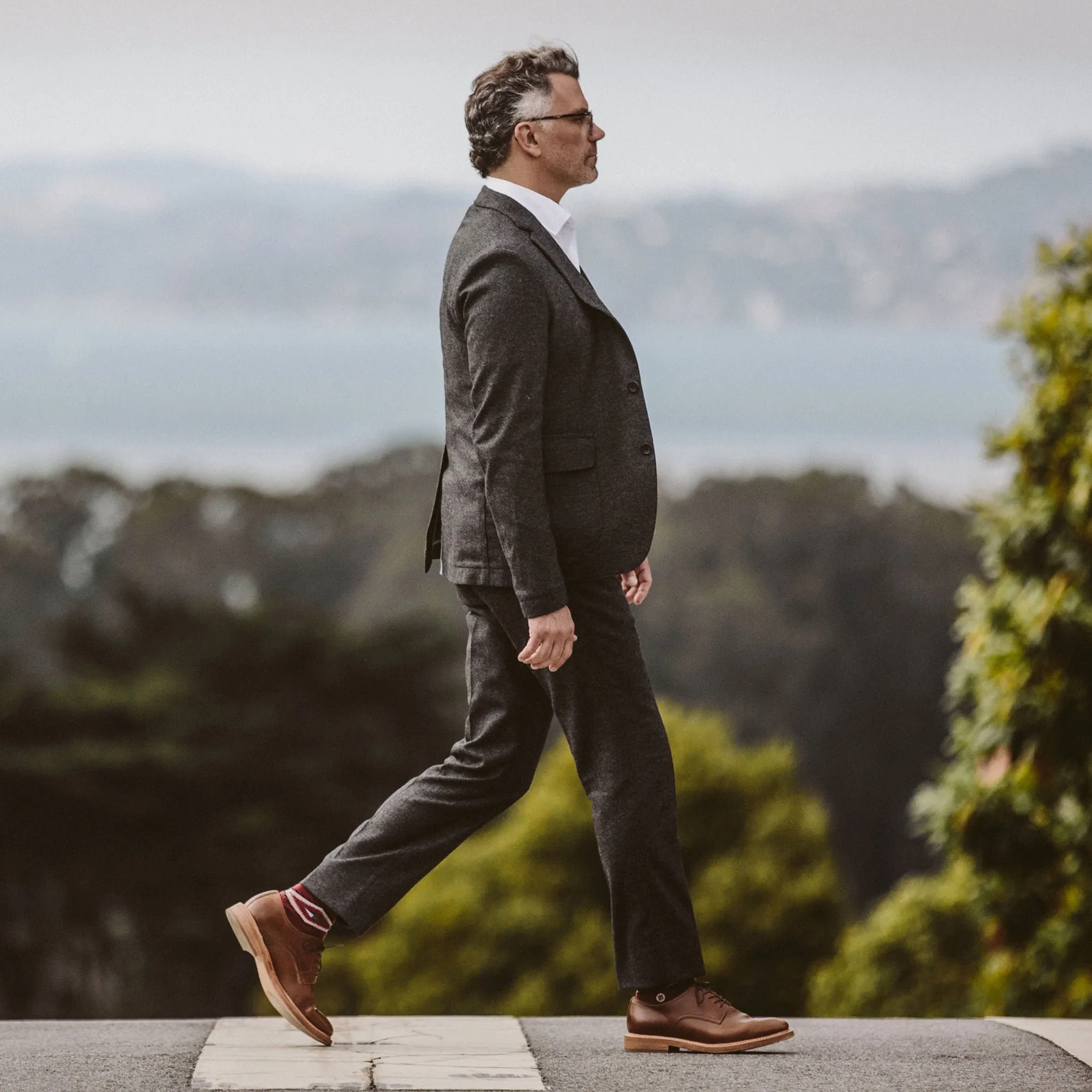 The Telegraph Jacket in Charcoal Herringbone sold by Taylor Stitch product image thumbnail 4