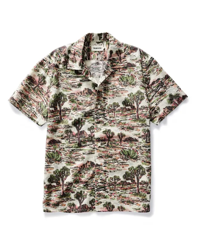 The Davis Shirt in Desert Sunset sold by Taylor Stitch