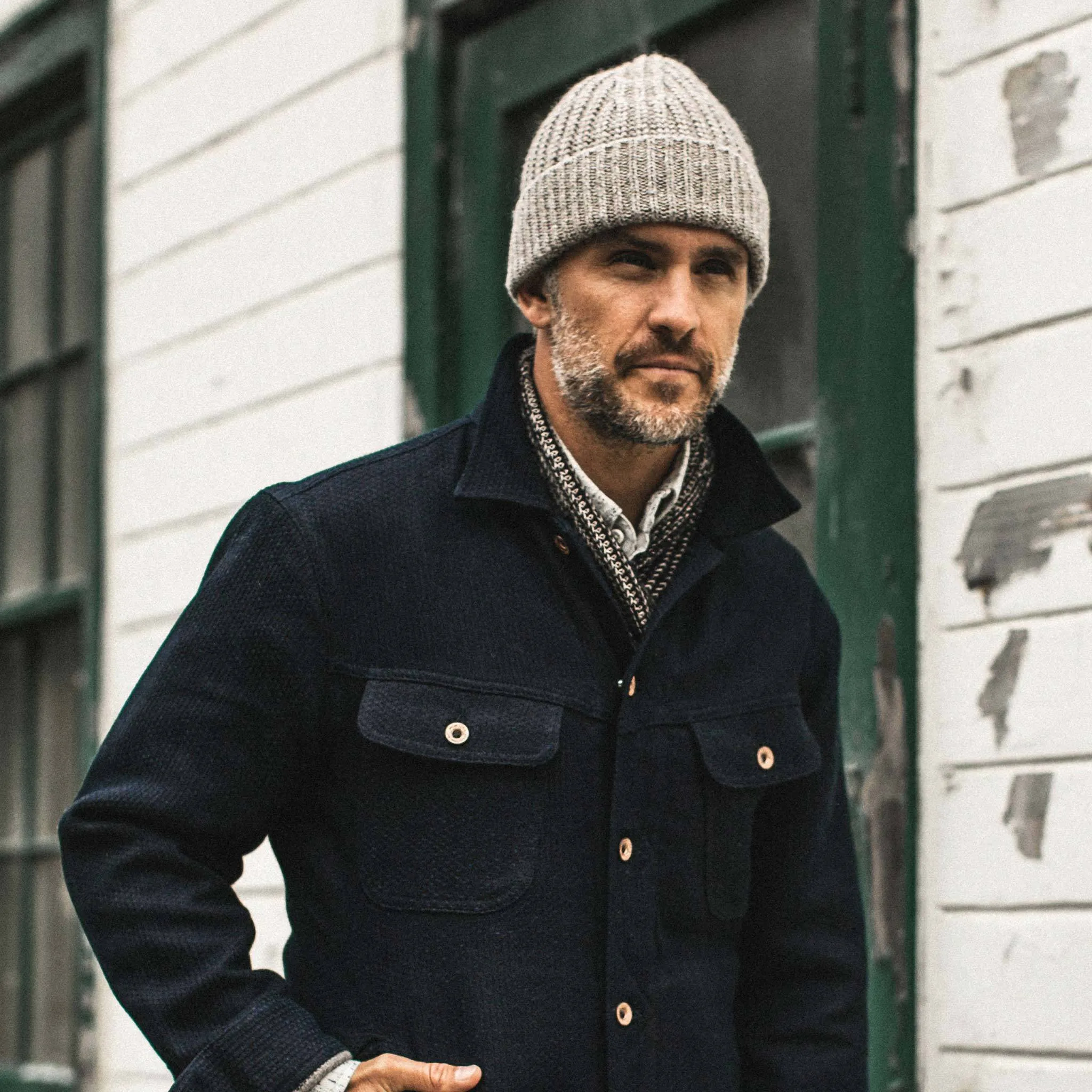 The Beanie in Natural sold by Taylor Stitch product image thumbnail 2