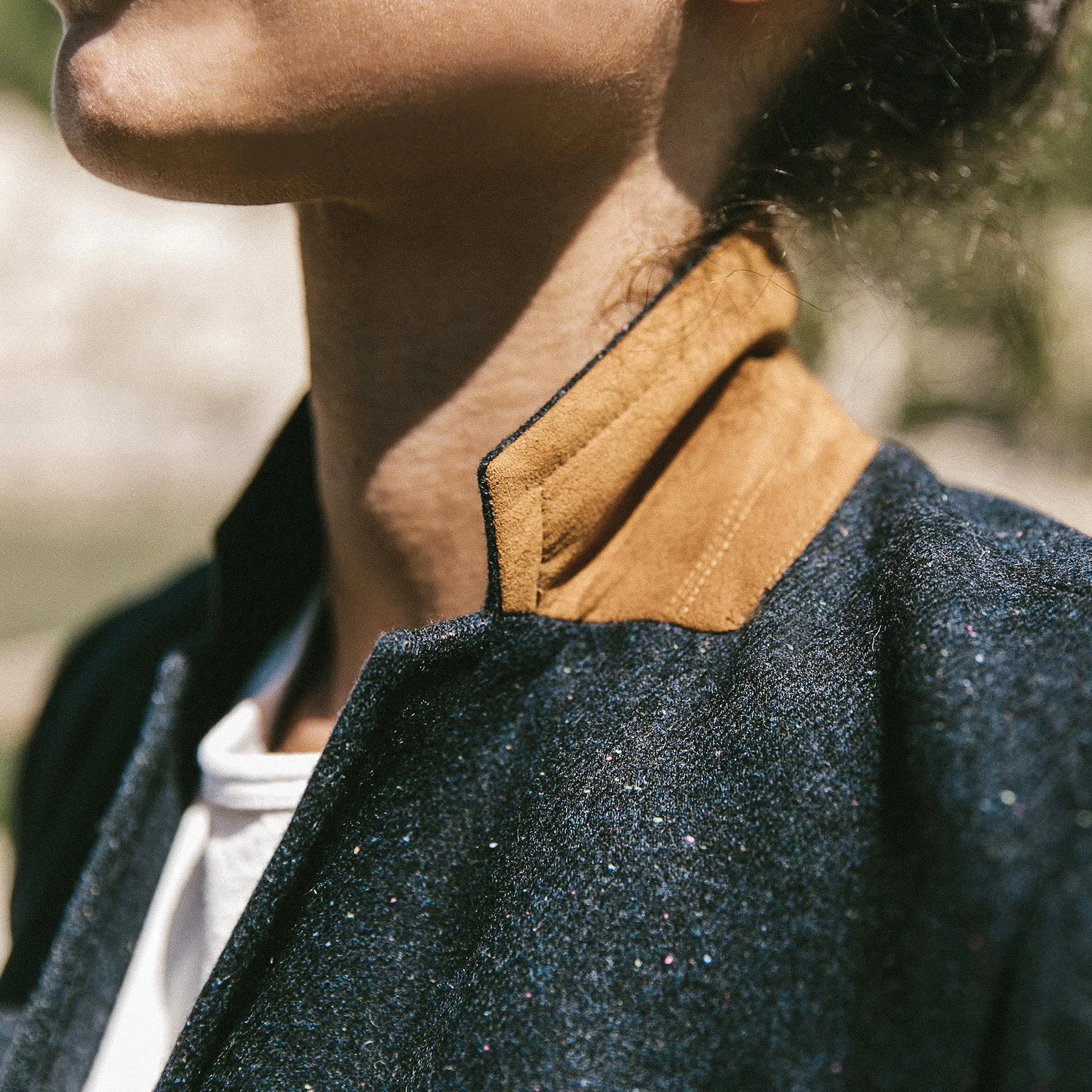 The Telegraph Blazer in Navy Donegal sold by Taylor Stitch product image thumbnail 5