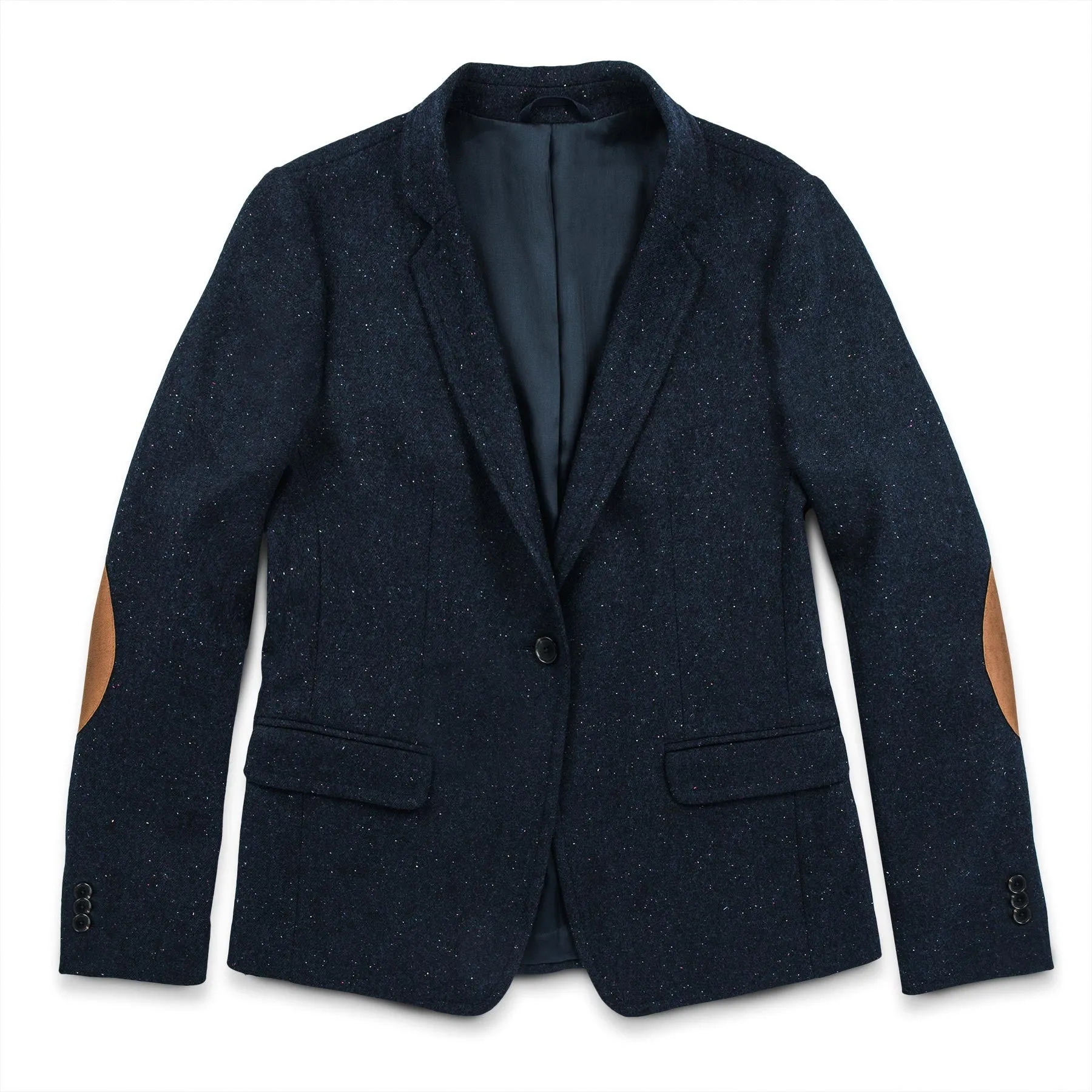 The Telegraph Blazer in Navy Donegal sold by Taylor Stitch