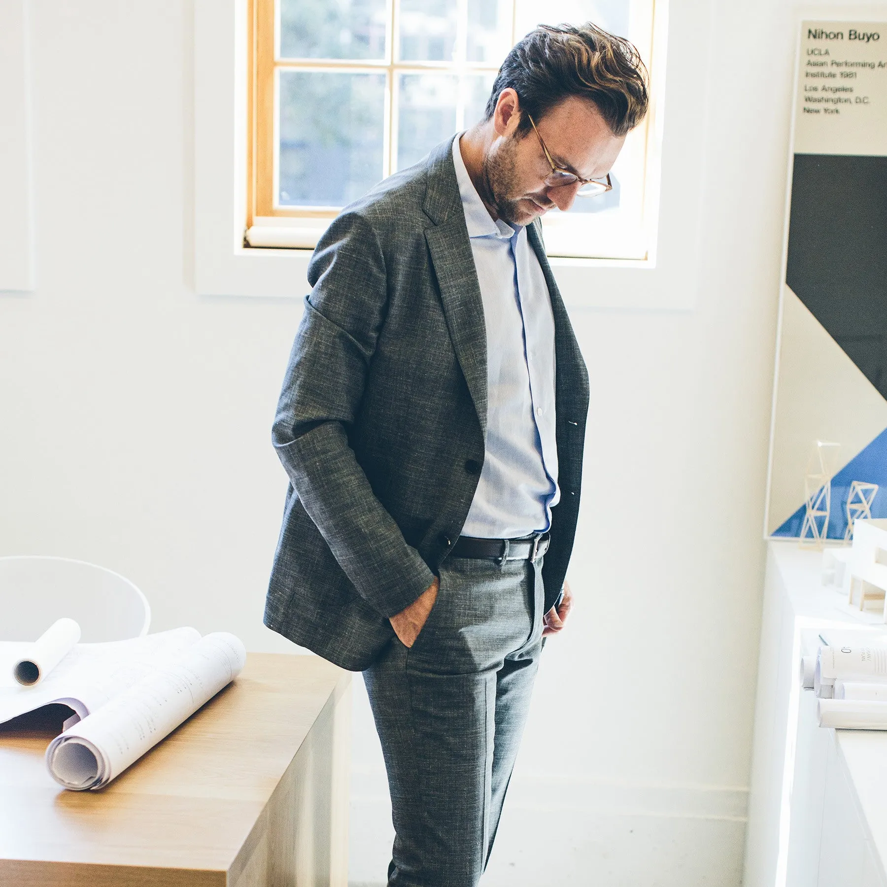 The Telegraph Jacket in Charcoal sold by Taylor Stitch product image thumbnail 2