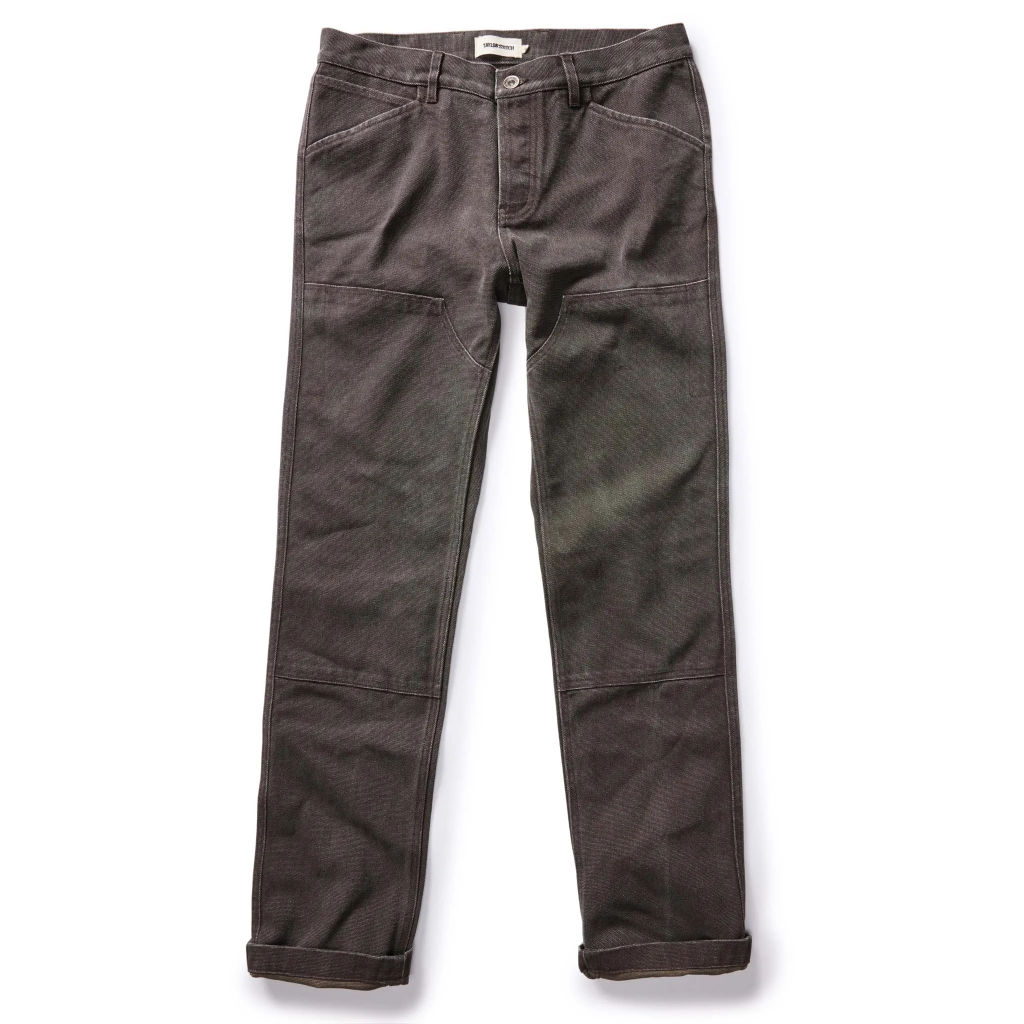 The Chore Pant in Soil Chipped Canvas sold by Taylor Stitch product image thumbnail 4