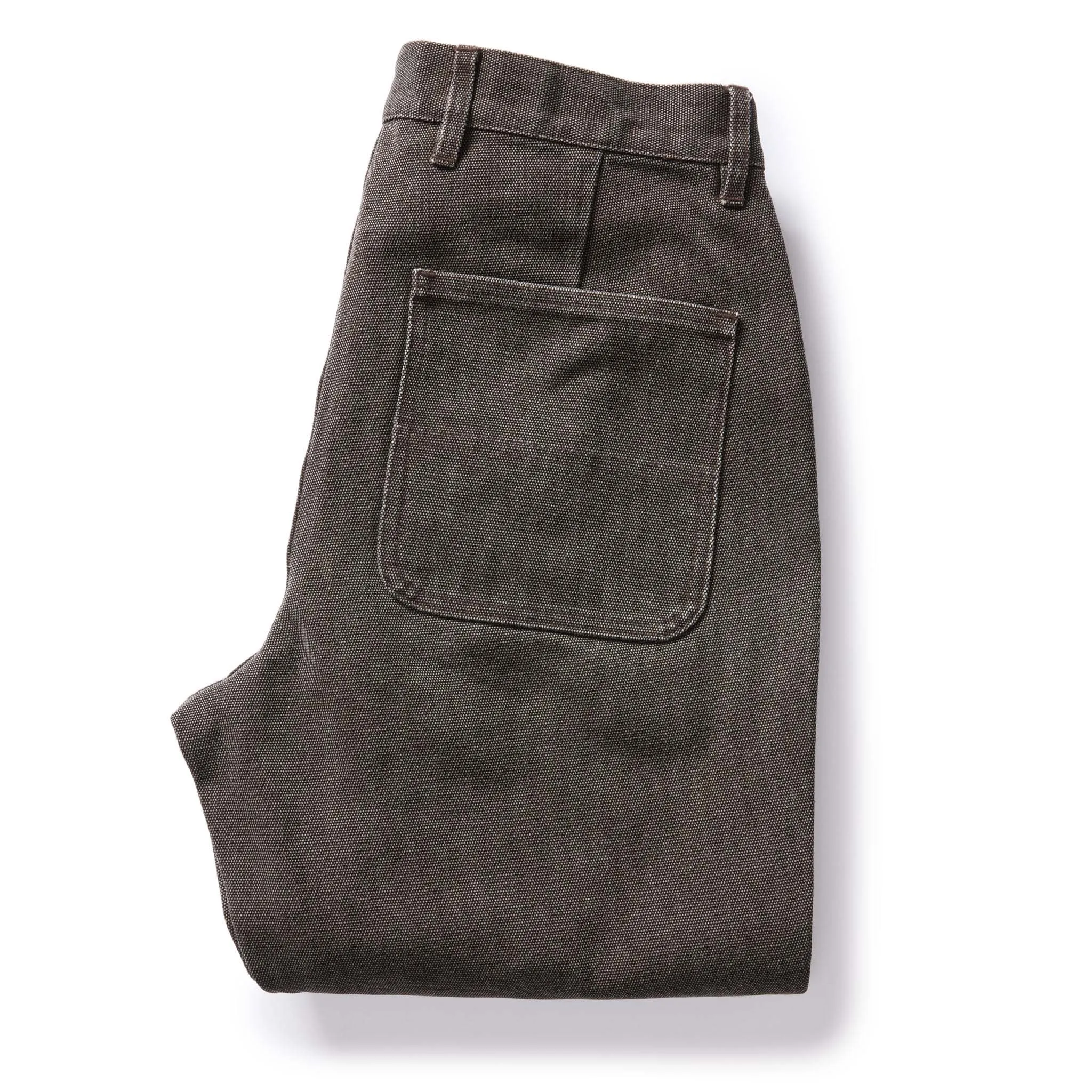 The Chore Pant in Soil Chipped Canvas sold by Taylor Stitch product image thumbnail 5
