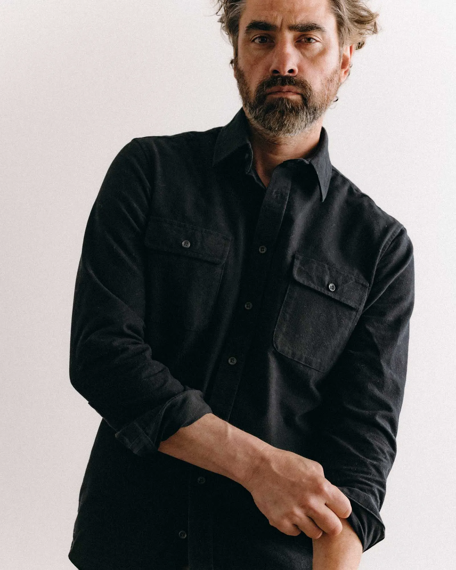 The Yosemite Shirt in Coal sold by Taylor Stitch product image thumbnail 2