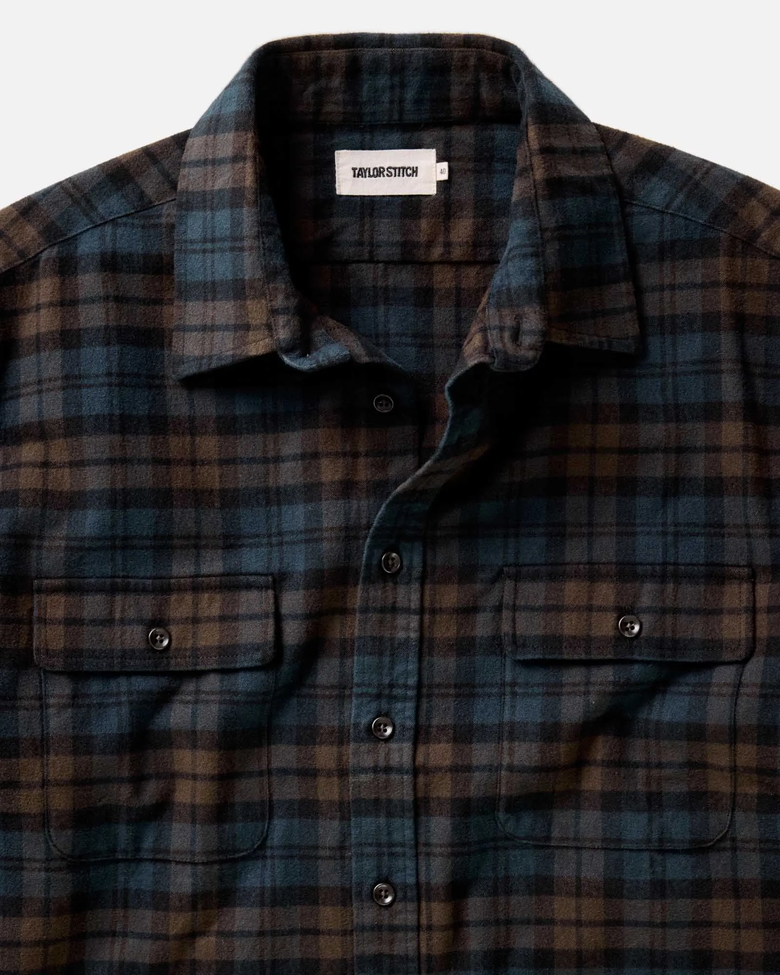The Yosemite Shirt in Wetlands Plaid sold by Taylor Stitch product image thumbnail 4