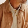 The Ojai Jacket in Chili Stripe Linen sold by Taylor Stitch