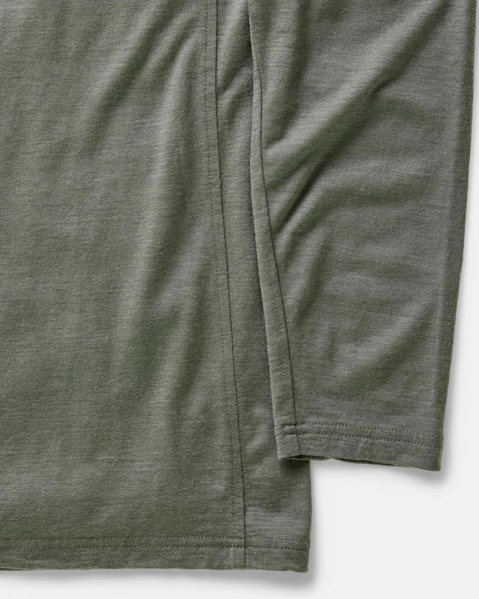 The Ridgeline Merino Half Zip in Field Olive sold by Taylor Stitch product image thumbnail 5