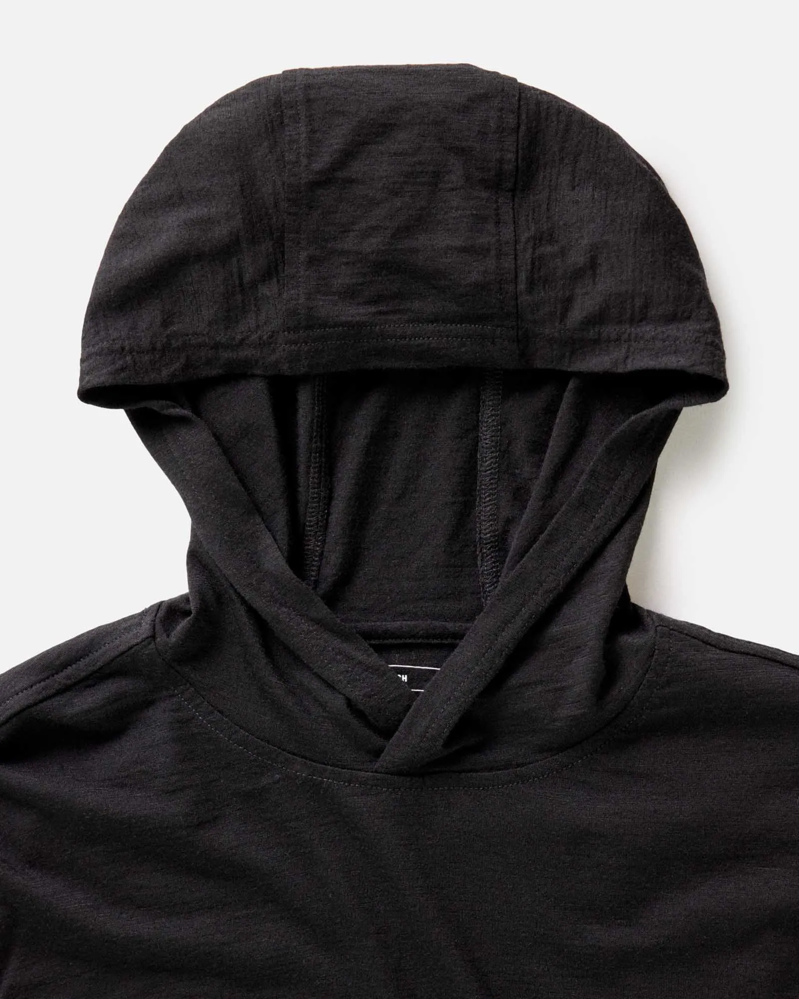 The Ridgeline Merino Hoodie in Coal sold by Taylor Stitch product image thumbnail 4