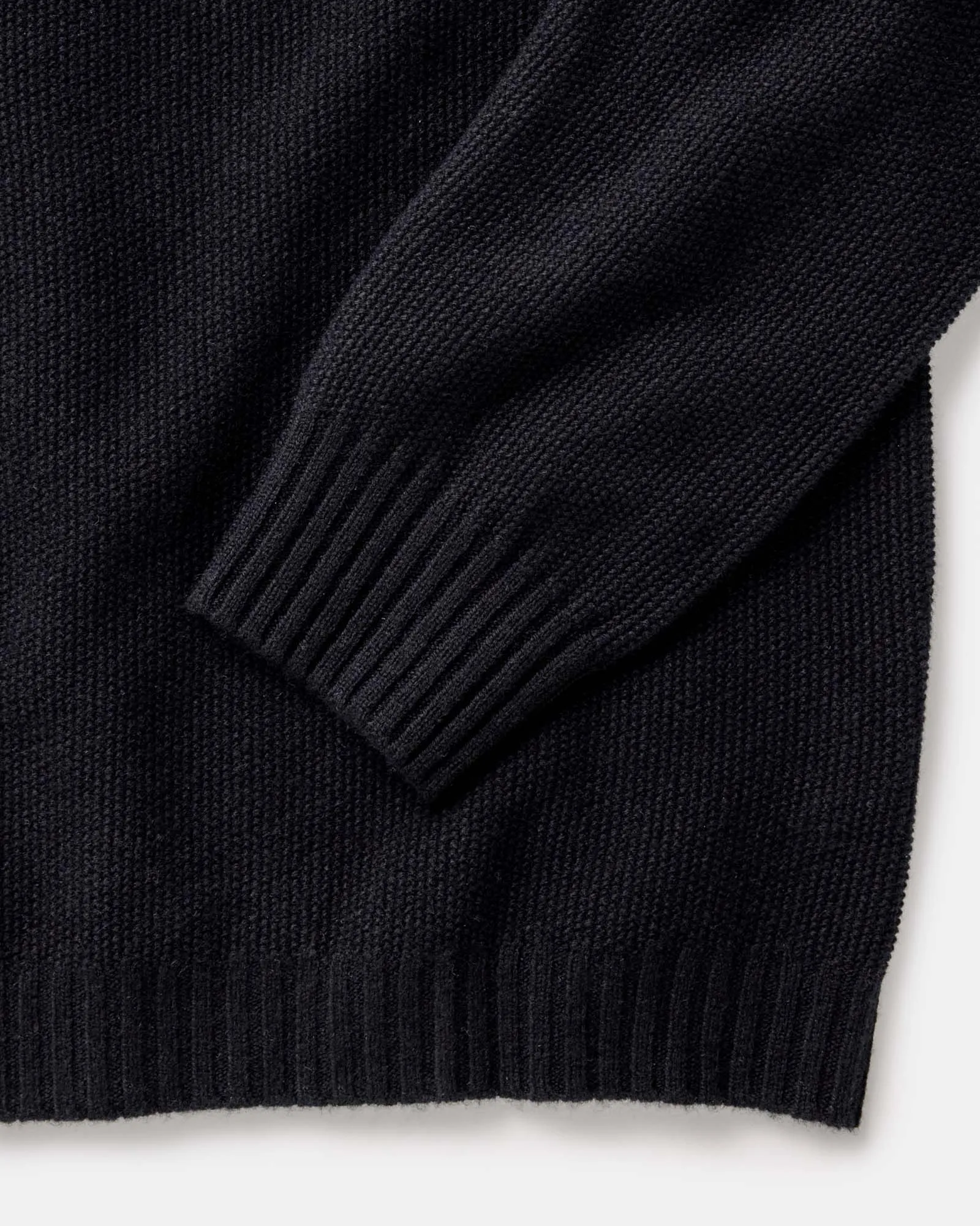 The Newton Sweater Polo in Midnight Merino sold by Taylor Stitch product image thumbnail 5