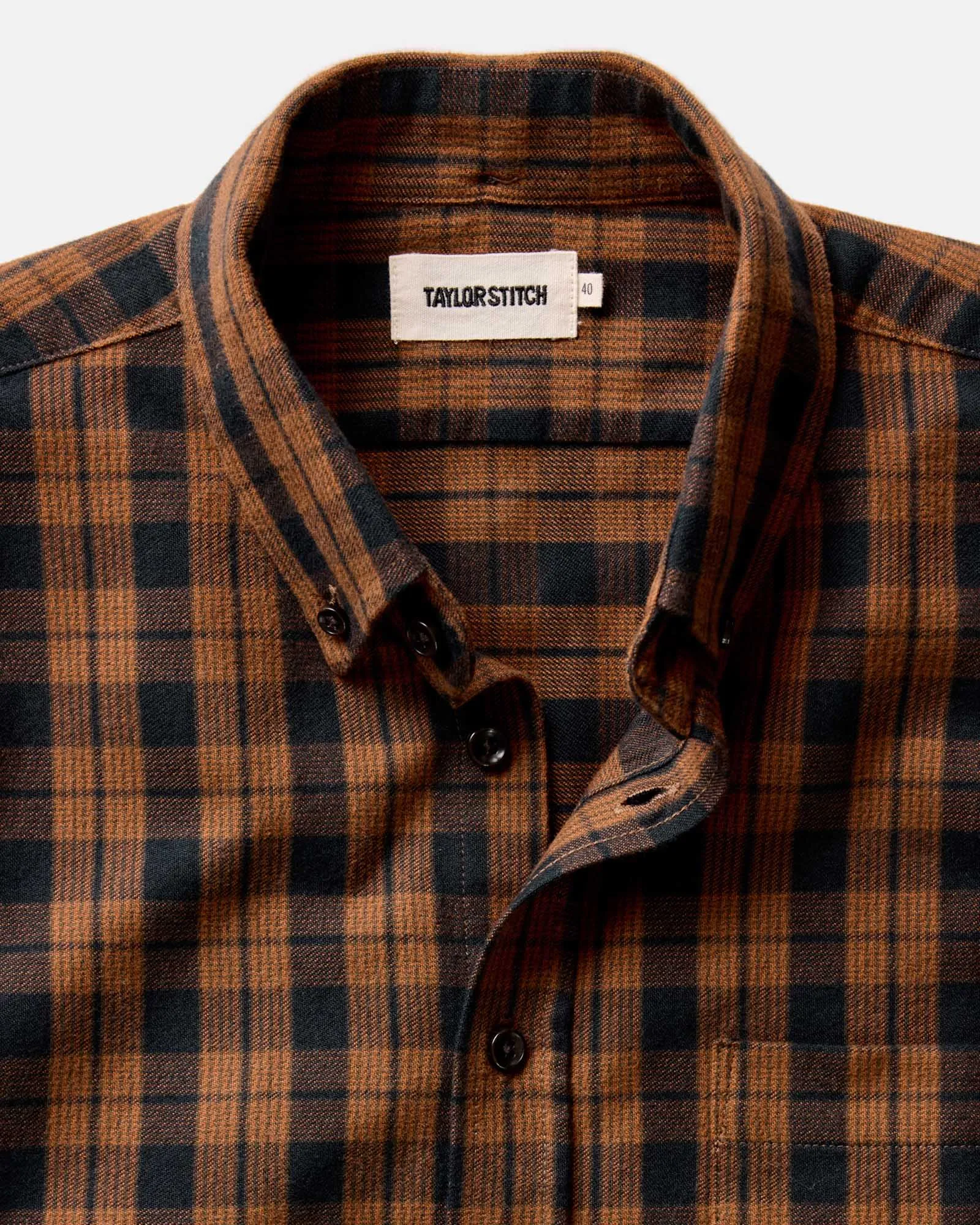 The Jack in Autumn Pine Plaid Flannel sold by Taylor Stitch product image thumbnail 5