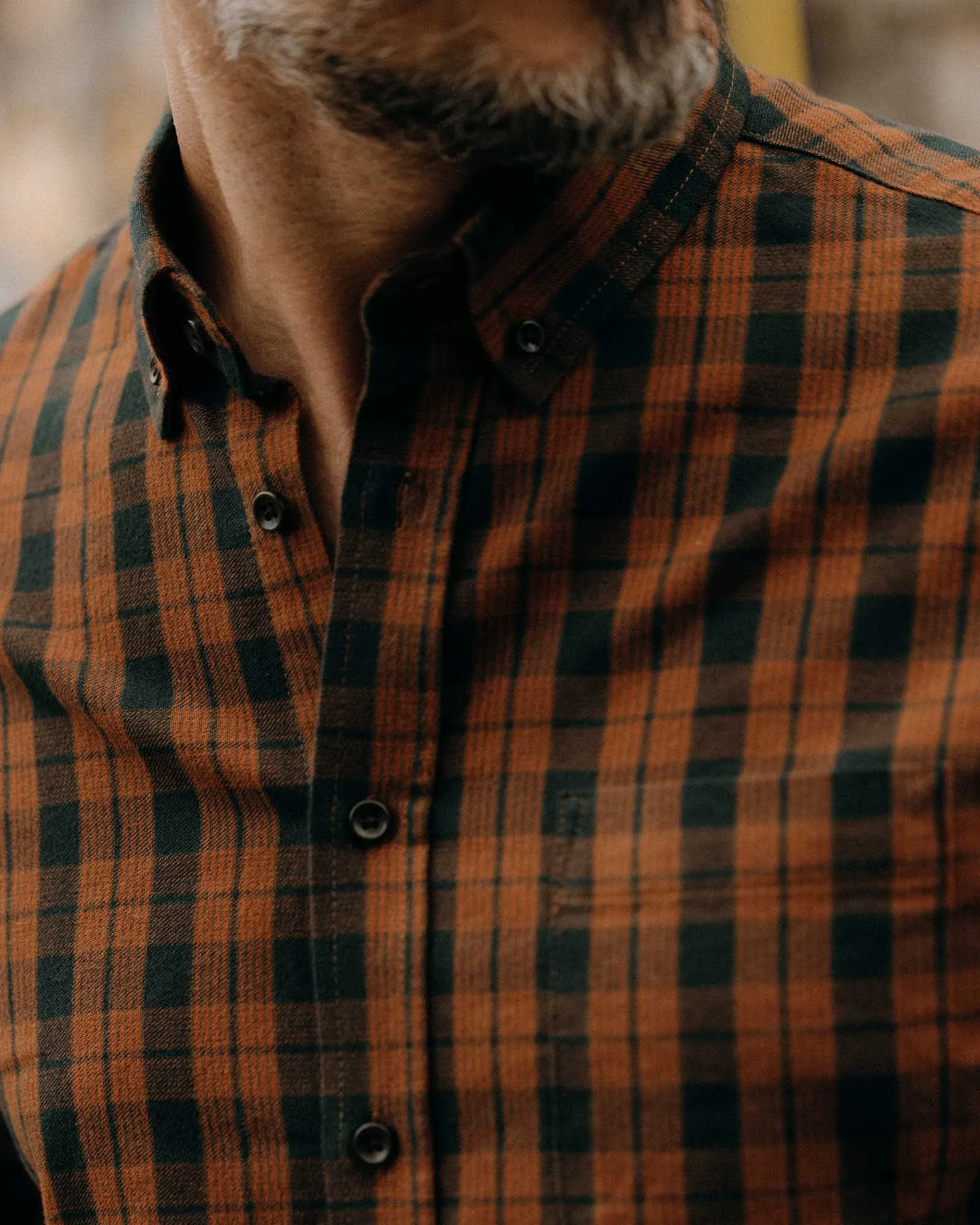The Jack in Autumn Pine Plaid Flannel sold by Taylor Stitch product image thumbnail 3