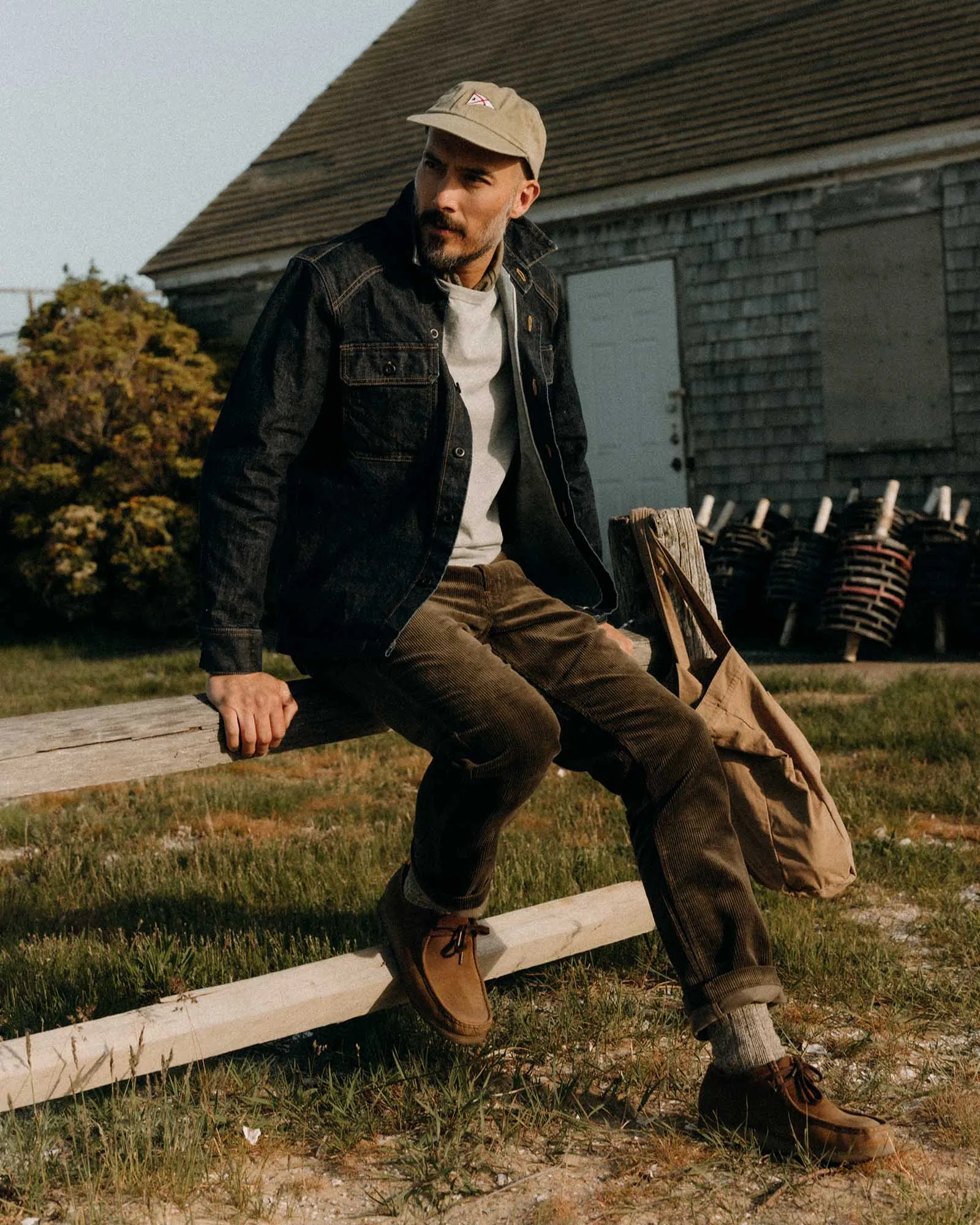 The Carnegie Pant in Fatigue Olive Corduroy sold by Taylor Stitch product image thumbnail 2