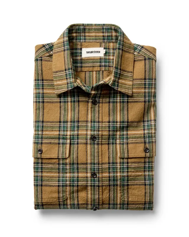The Craftsman Shirt in Fern Plaid sold by Taylor Stitch