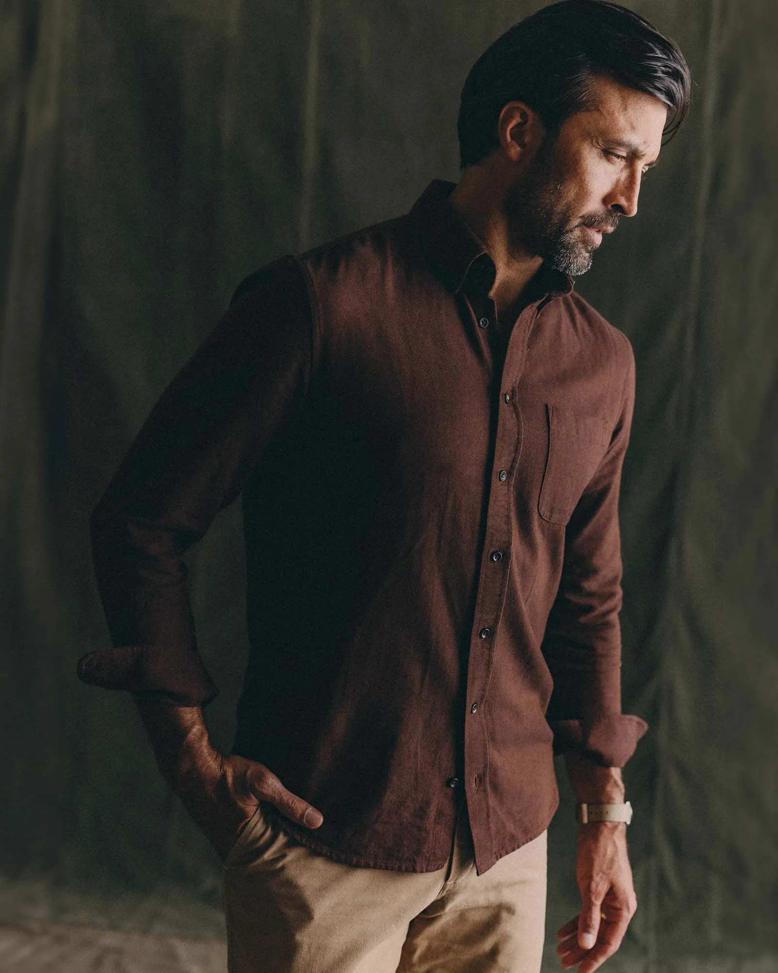 The Jack in Ginger Herringbone sold by Taylor Stitch product image thumbnail 2