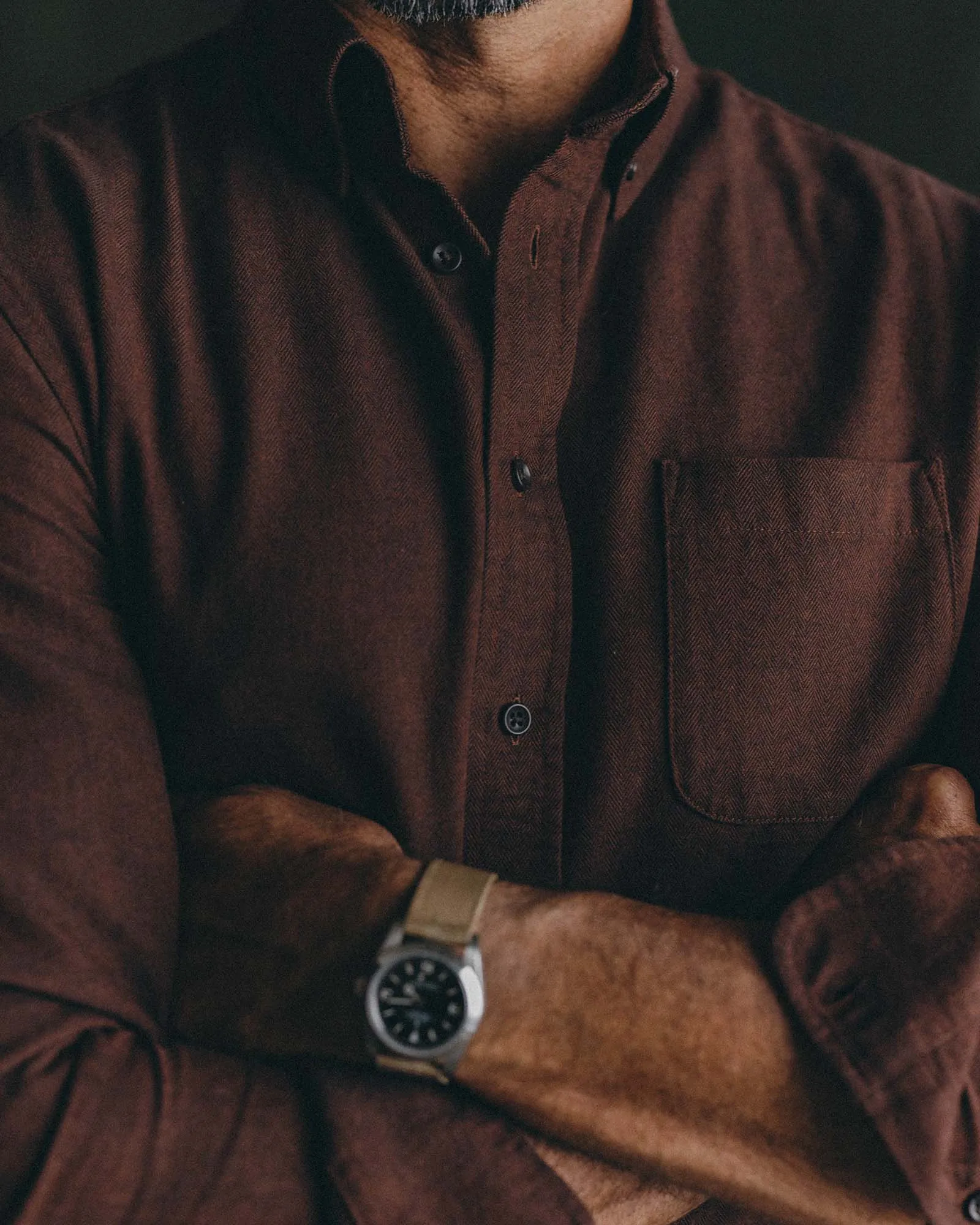 The Jack in Ginger Herringbone sold by Taylor Stitch product image thumbnail 3