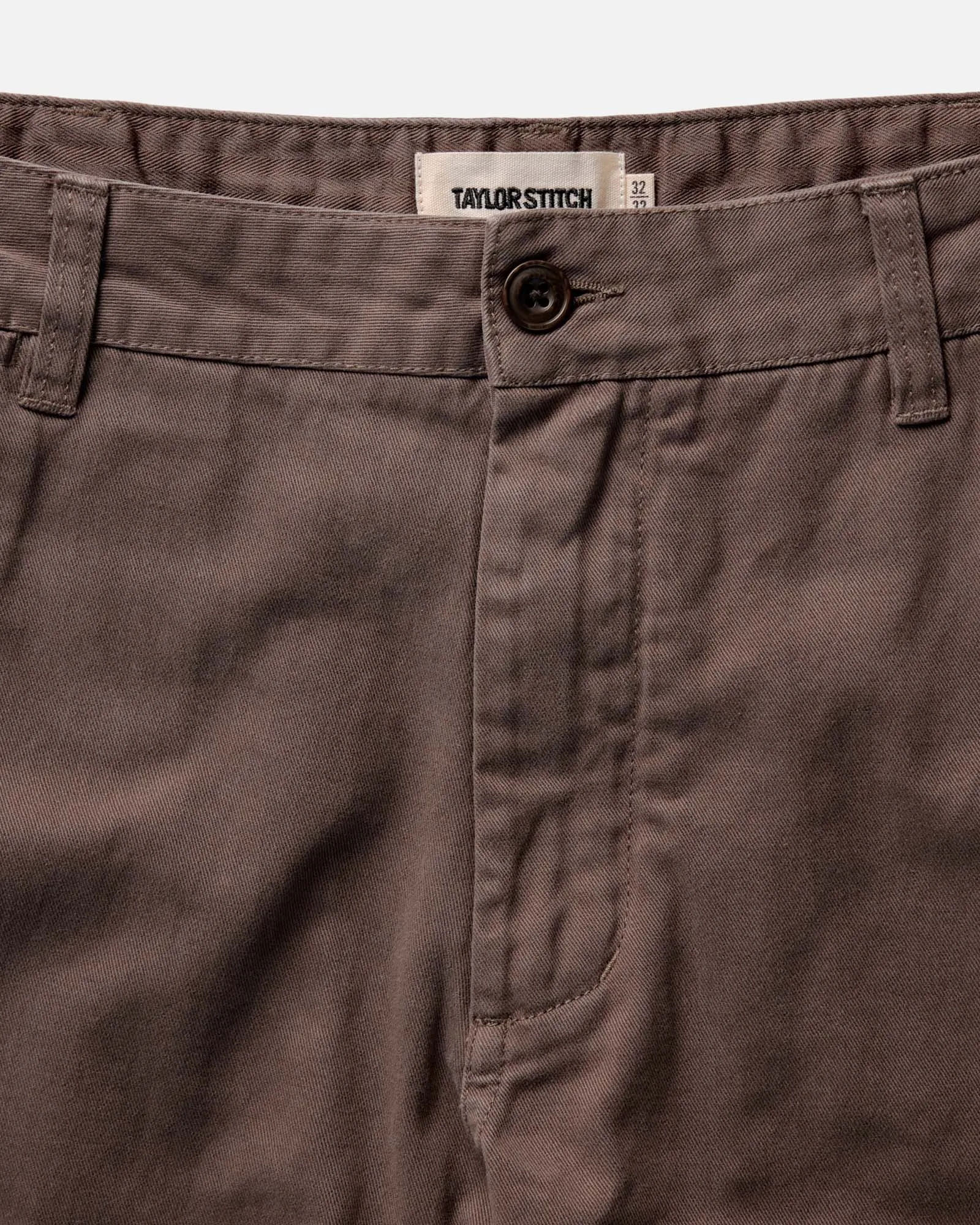 The Straight Foundation Pant in Organic Espresso sold by Taylor Stitch product image thumbnail 5