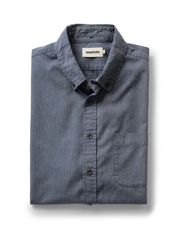 The Jack in Marine Stripe sold by Taylor Stitch