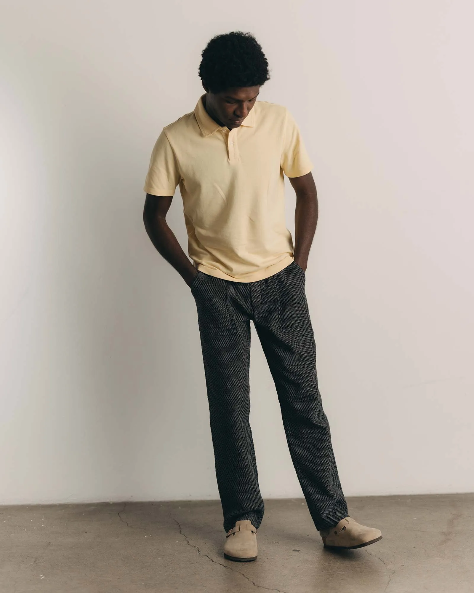 The Breakwater Pant in Charcoal Sashiko sold by Taylor Stitch product image thumbnail 3