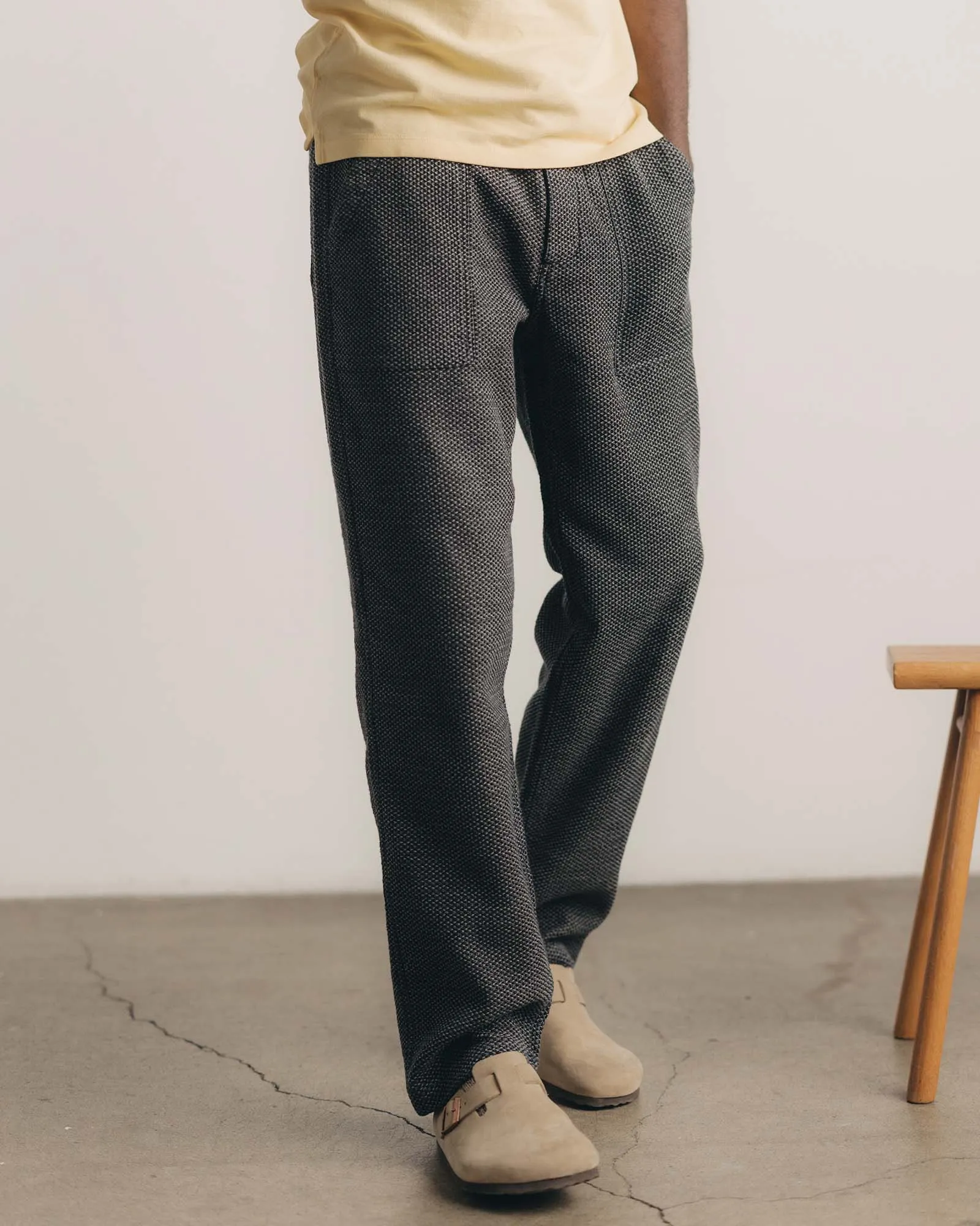 The Breakwater Pant in Charcoal Sashiko sold by Taylor Stitch product image thumbnail 2