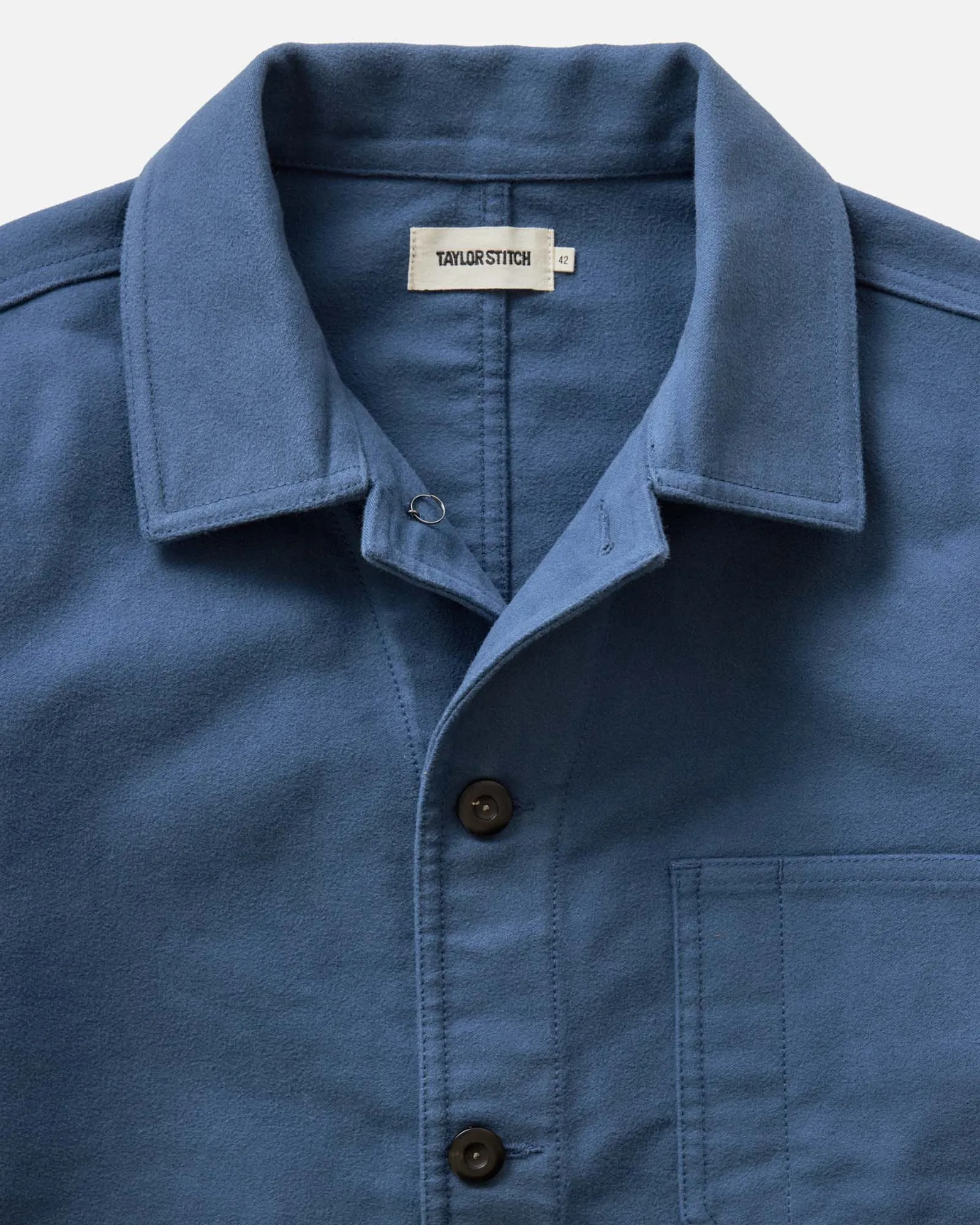 The Ojai Jacket in French Blue Moleskin sold by Taylor Stitch product image thumbnail 5