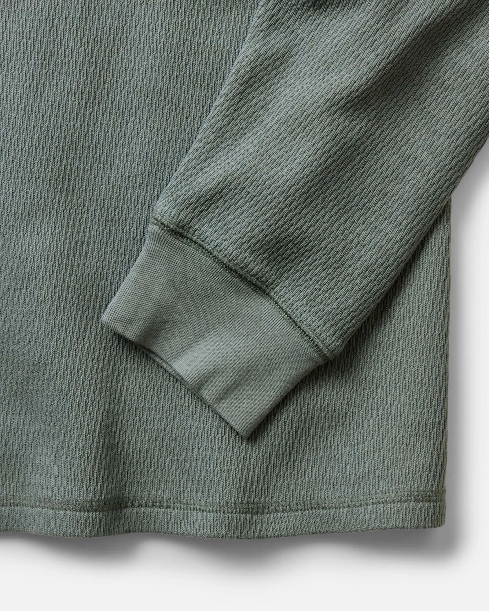 The Organic Cotton Crew in Deep Sea Waffle sold by Taylor Stitch product image thumbnail 5