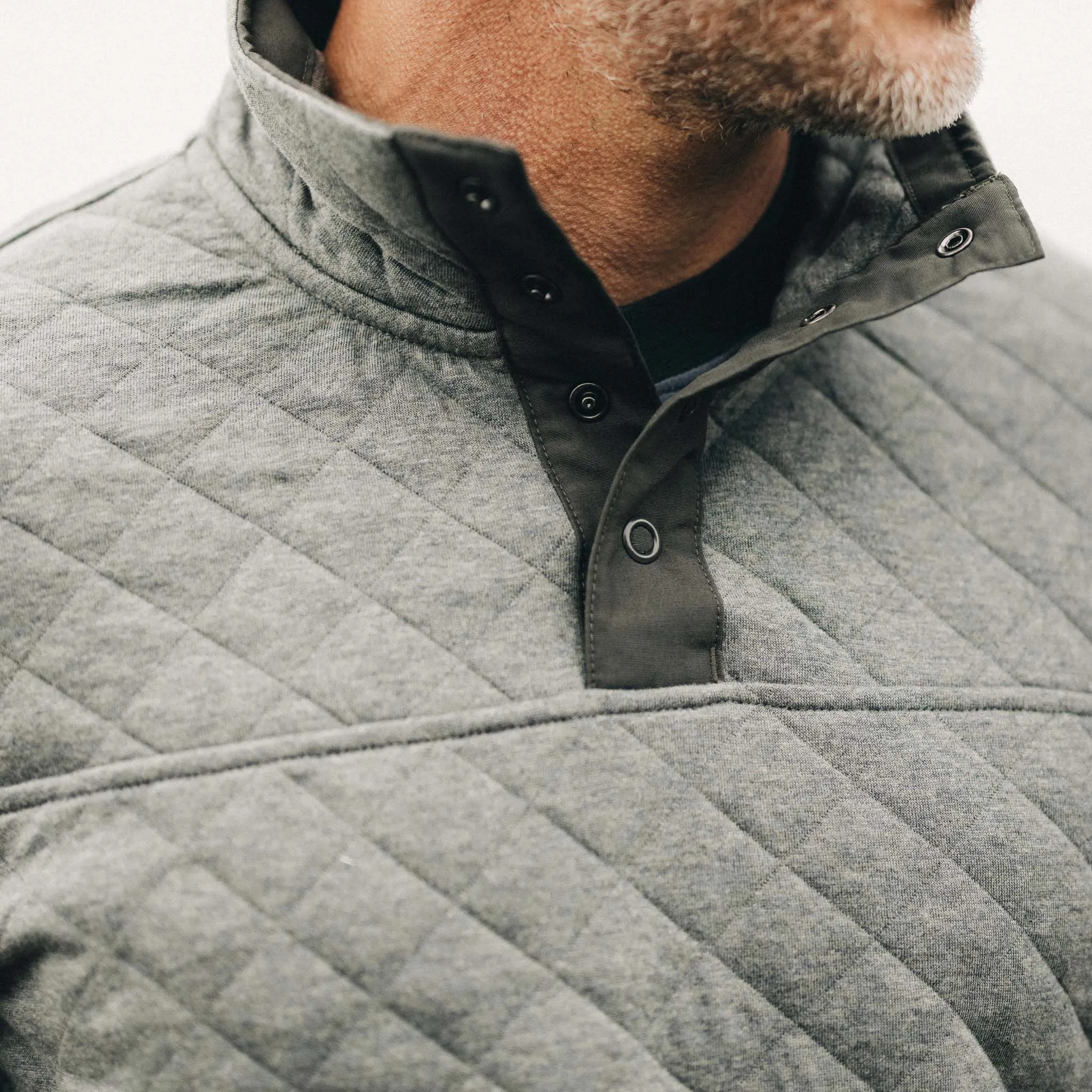 The Fall Line Pullover in Cypress Heather sold by Taylor Stitch product image thumbnail 3