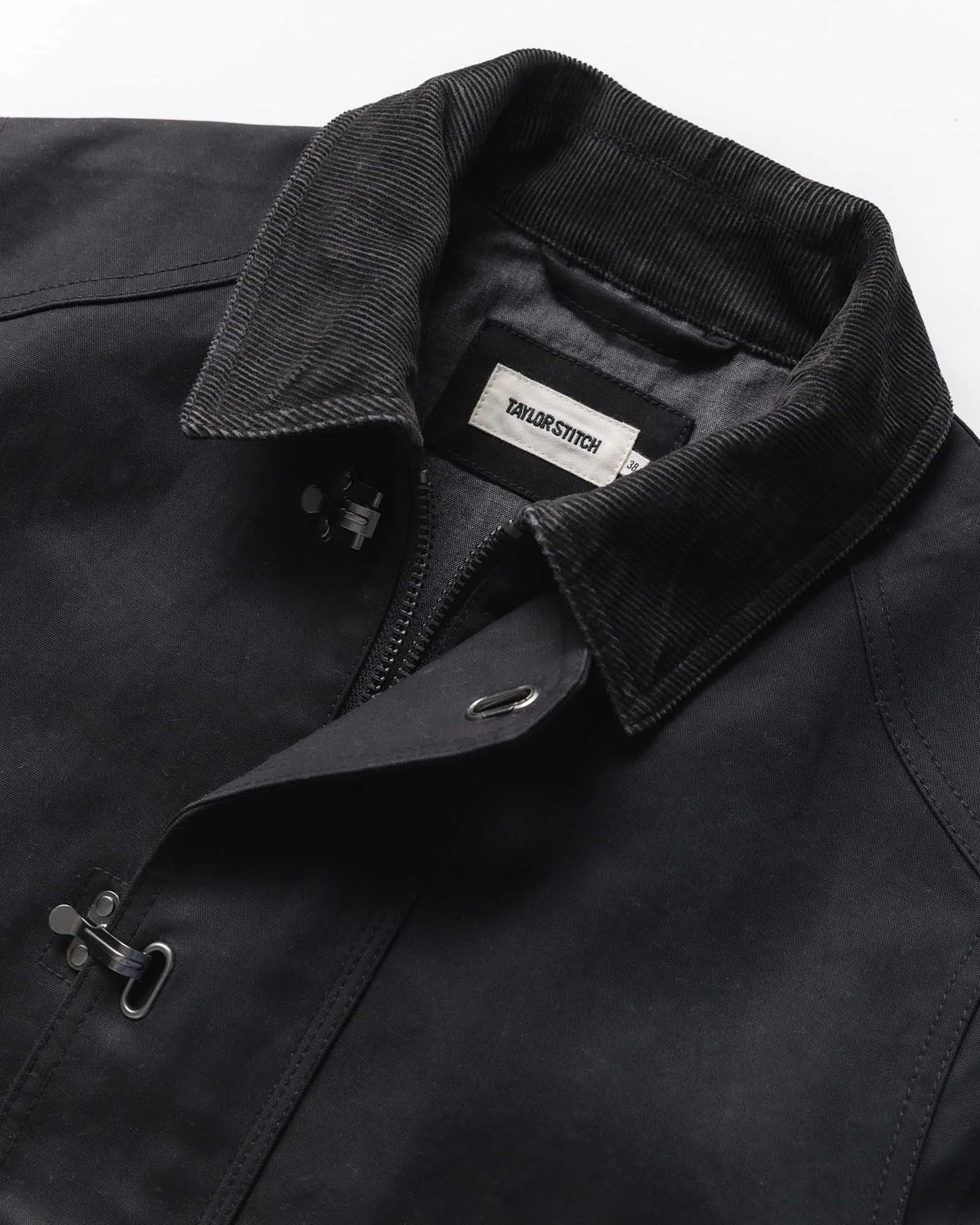The Cinder Jacket in Coal Dry Wax sold by Taylor Stitch product image thumbnail 5