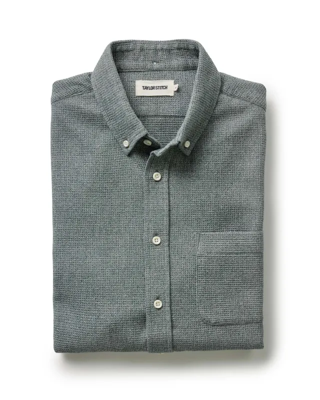 The Jack in Deep Sea Twist Waffle sold by Taylor Stitch