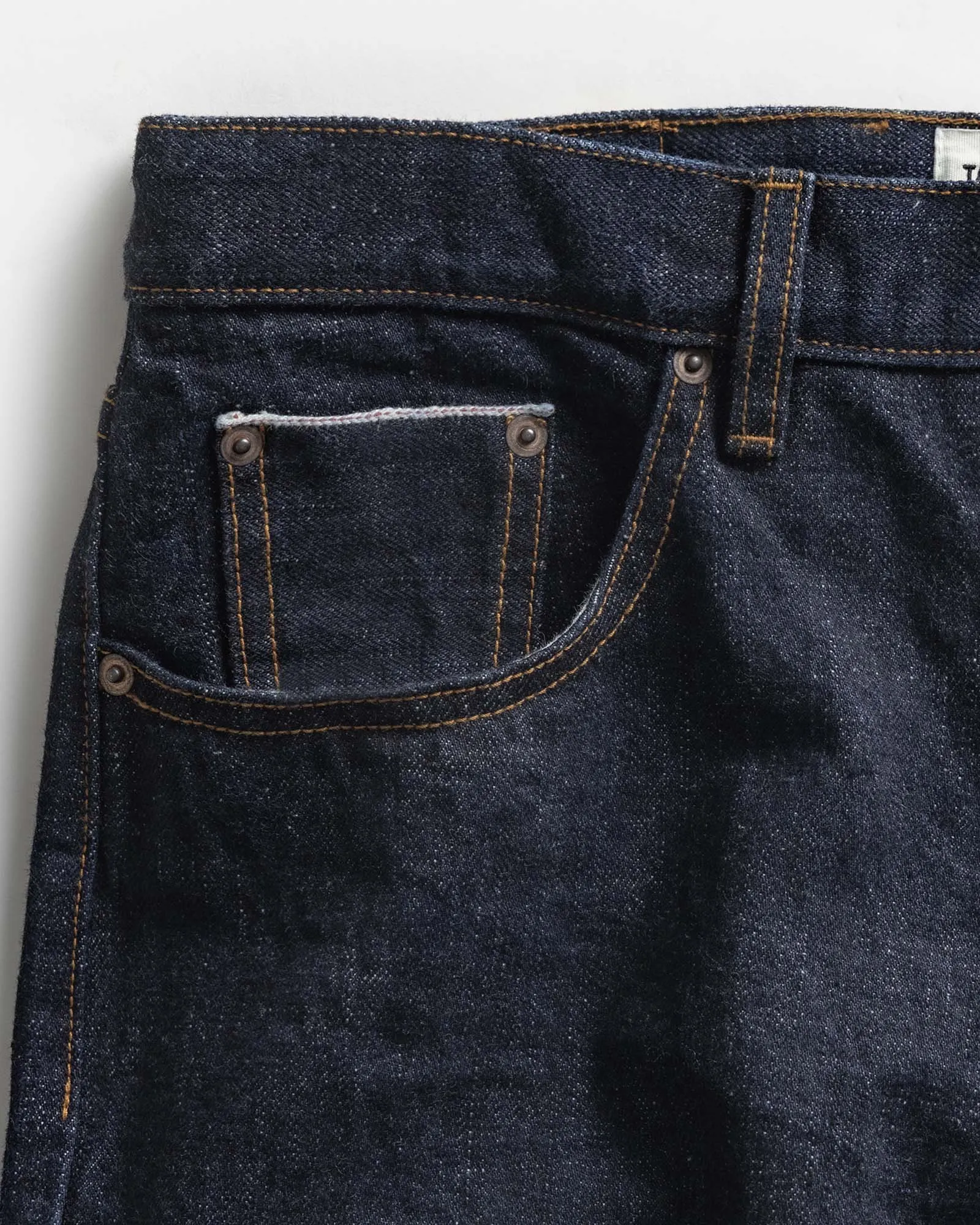 The Democratic Jean in Rinsed Yoshiwa Selvedge sold by Taylor Stitch product image thumbnail 5
