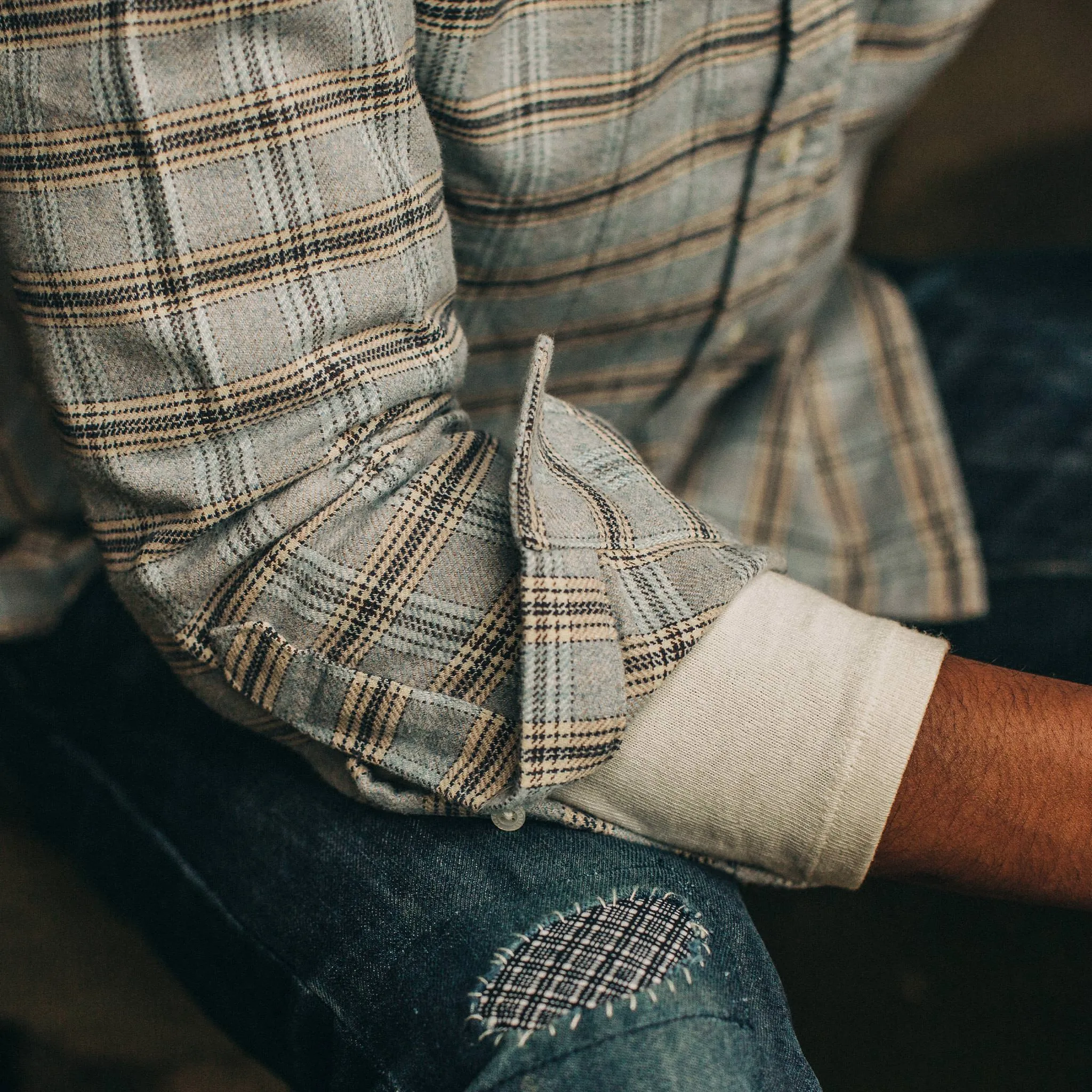 The Jack in Sky Plaid sold by Taylor Stitch product image thumbnail 3