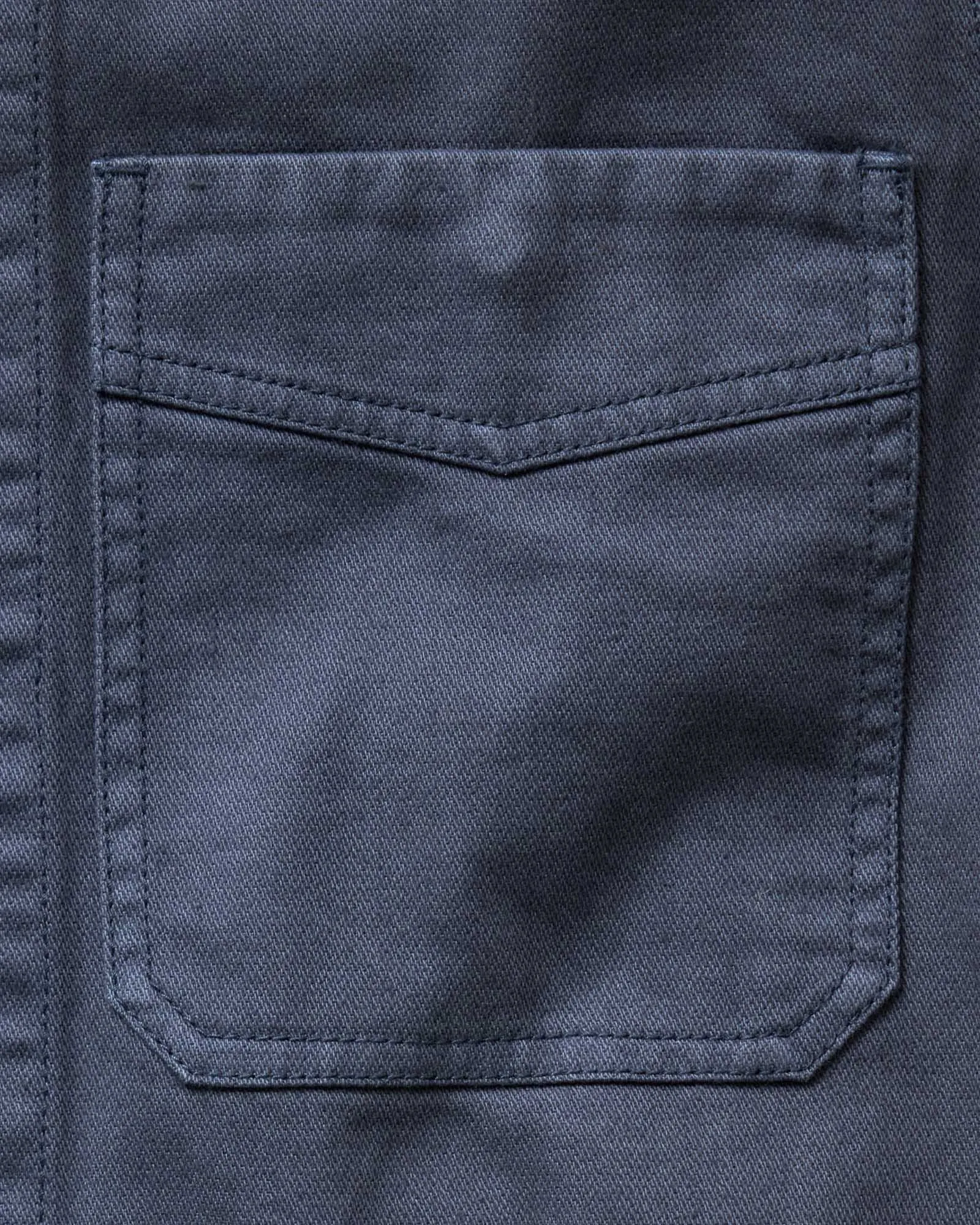 The Station Jacket in Petrol Blue Broken Twill sold by Taylor Stitch product image thumbnail 3