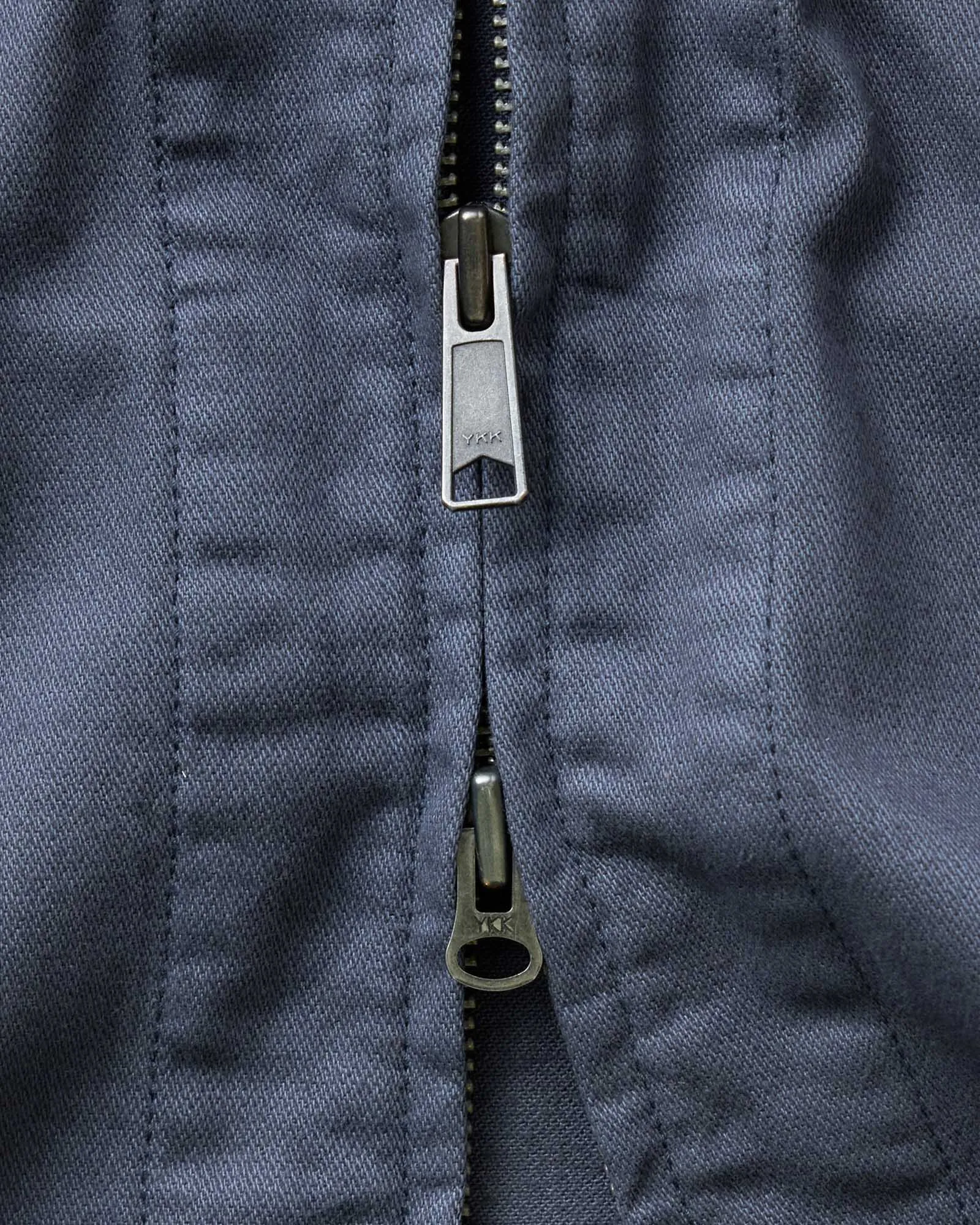 The Station Jacket in Petrol Blue Broken Twill sold by Taylor Stitch product image thumbnail 4