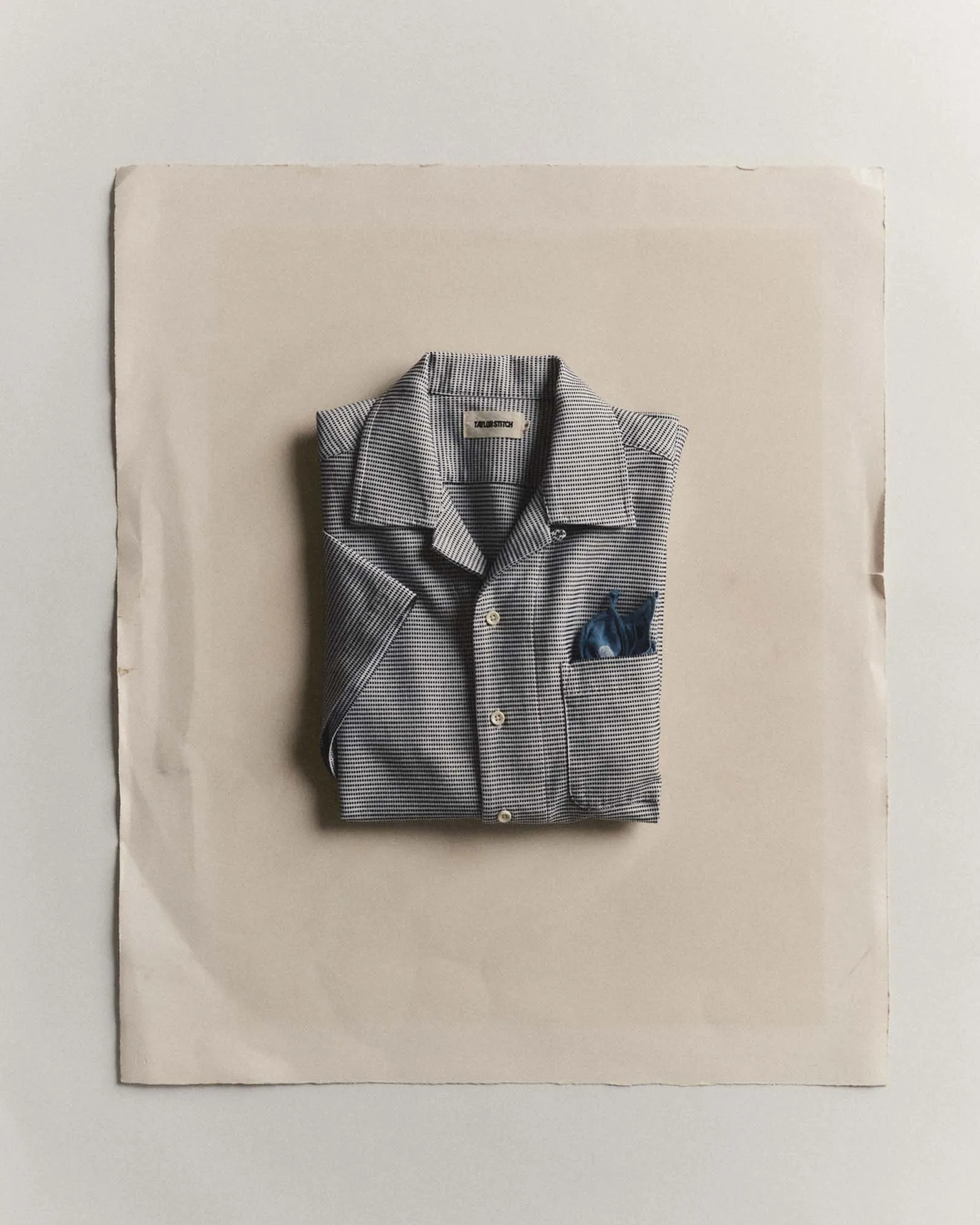 The Hawthorne Shirt in Blue Pin Dot Dobby sold by Taylor Stitch product image thumbnail 2