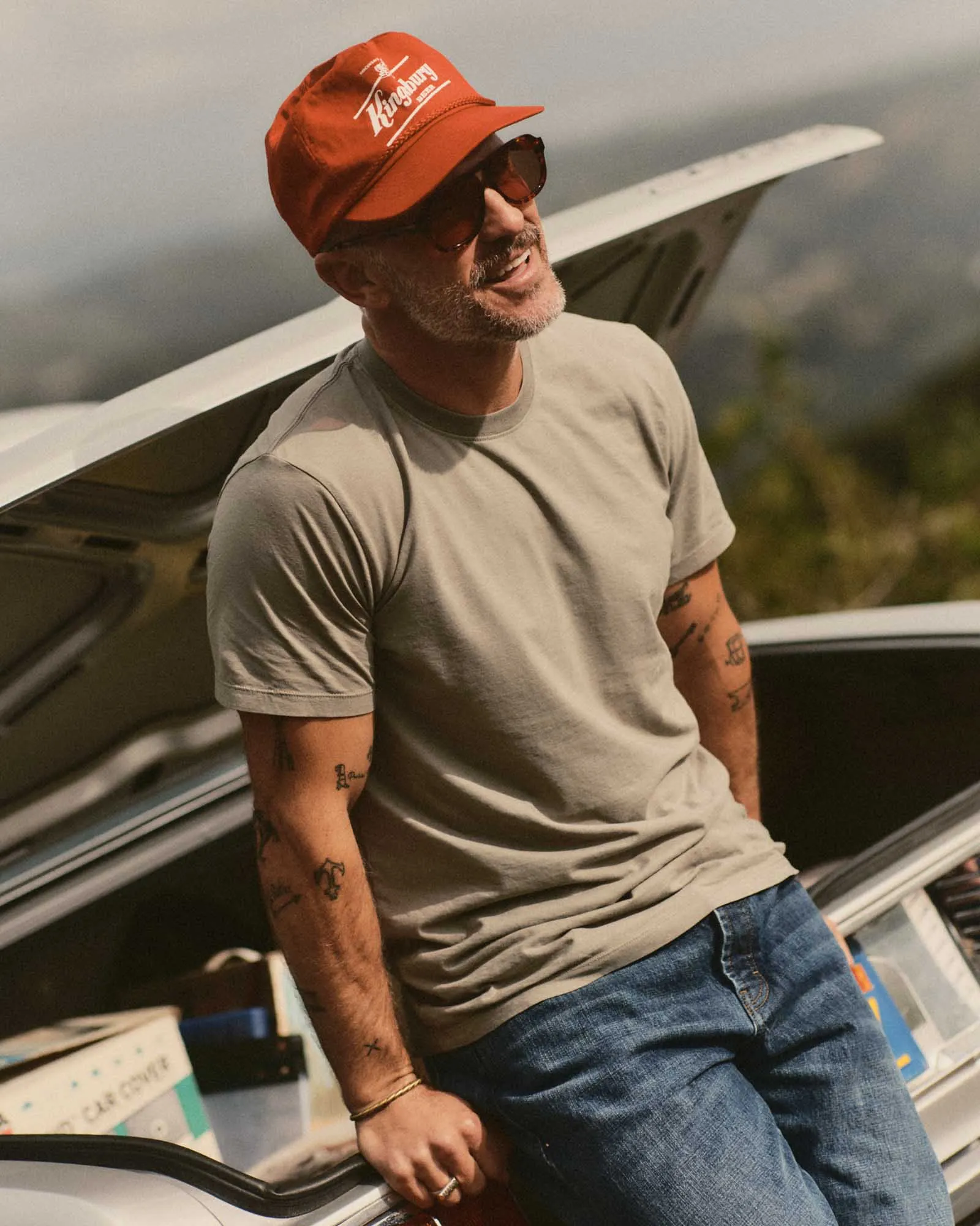 The Cotton Hemp Tee in Sage sold by Taylor Stitch product image thumbnail 2