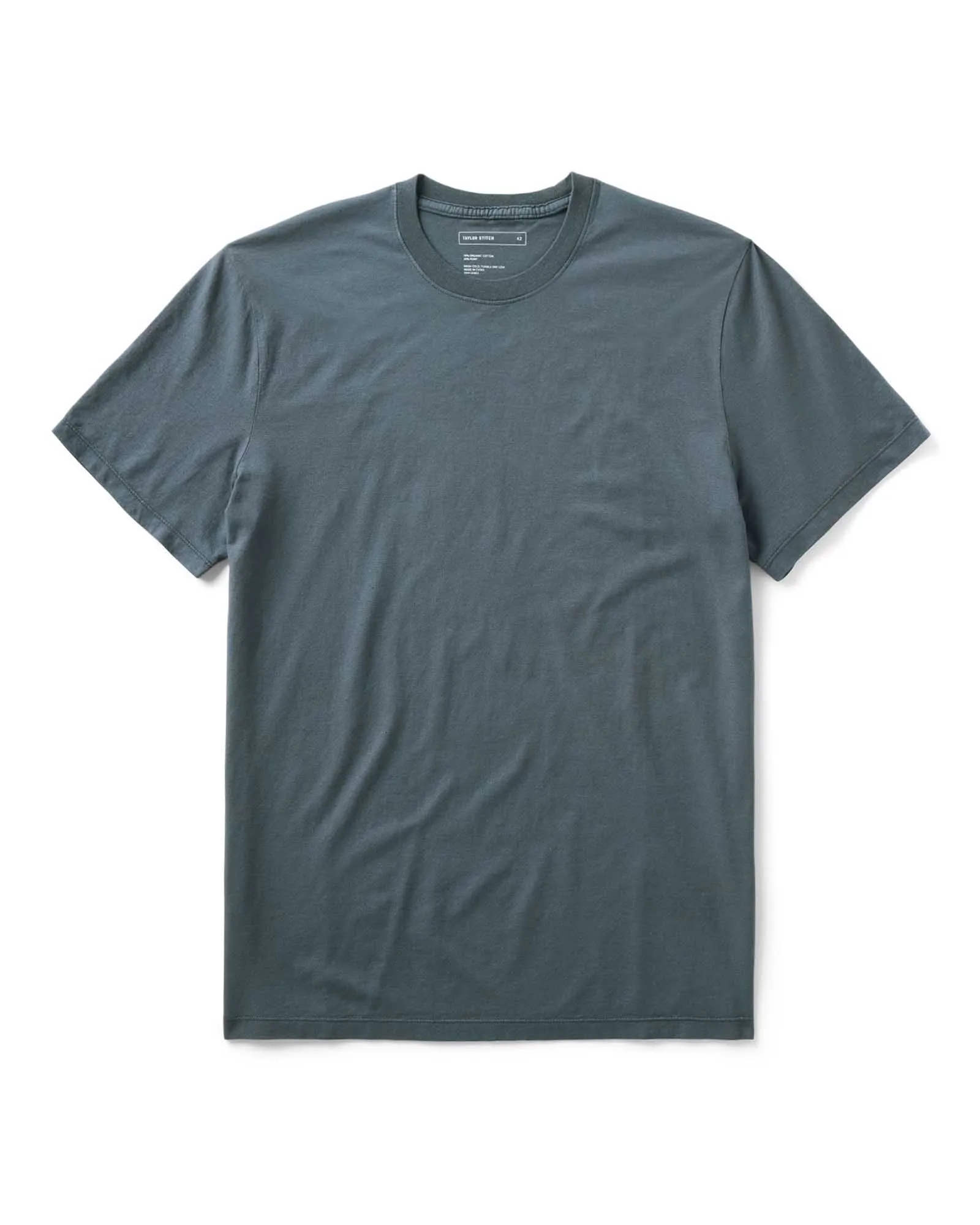 The Cotton Hemp Tee in Navy sold by Taylor Stitch