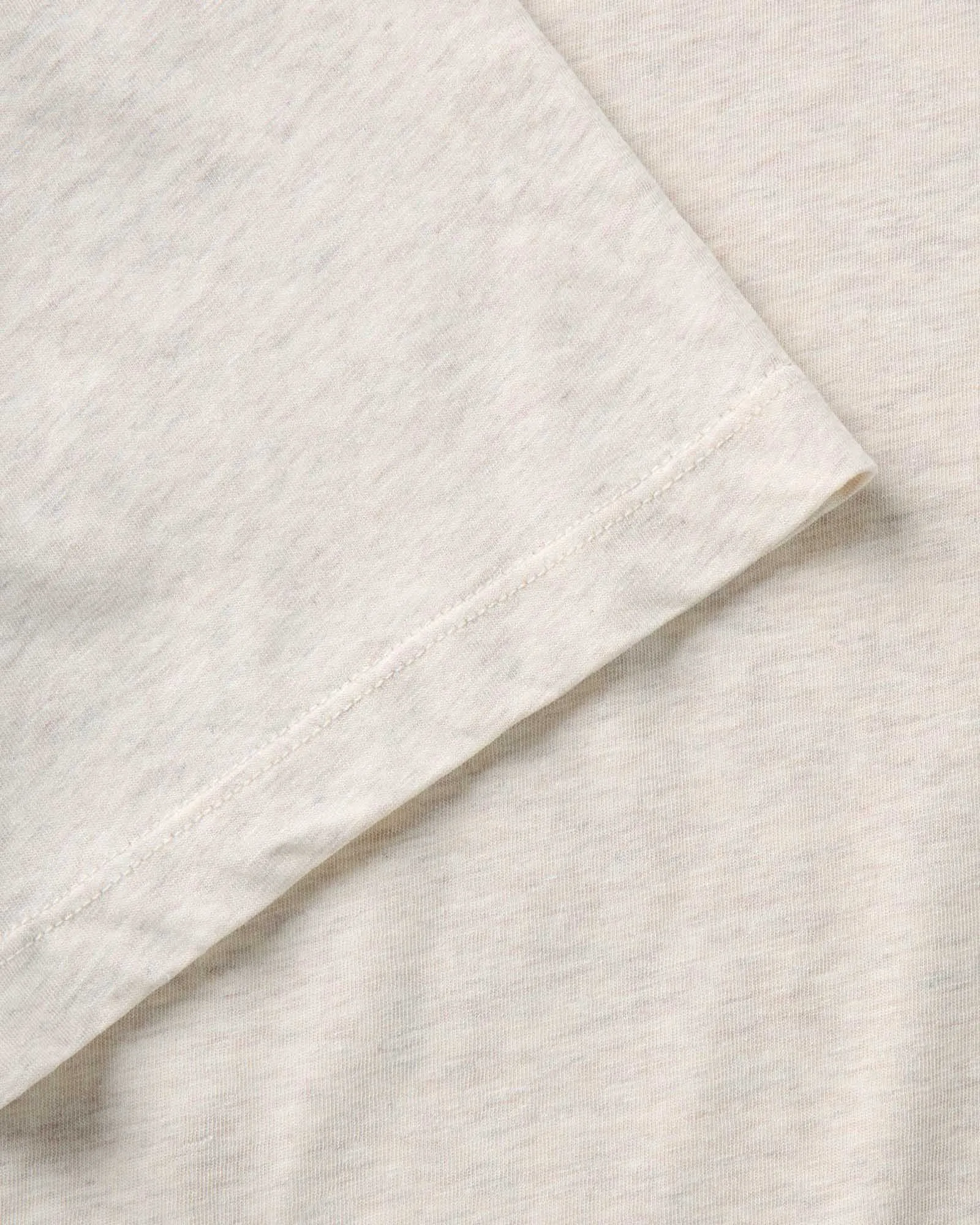 The Cotton Hemp Tee in Heather Oat sold by Taylor Stitch product image thumbnail 5