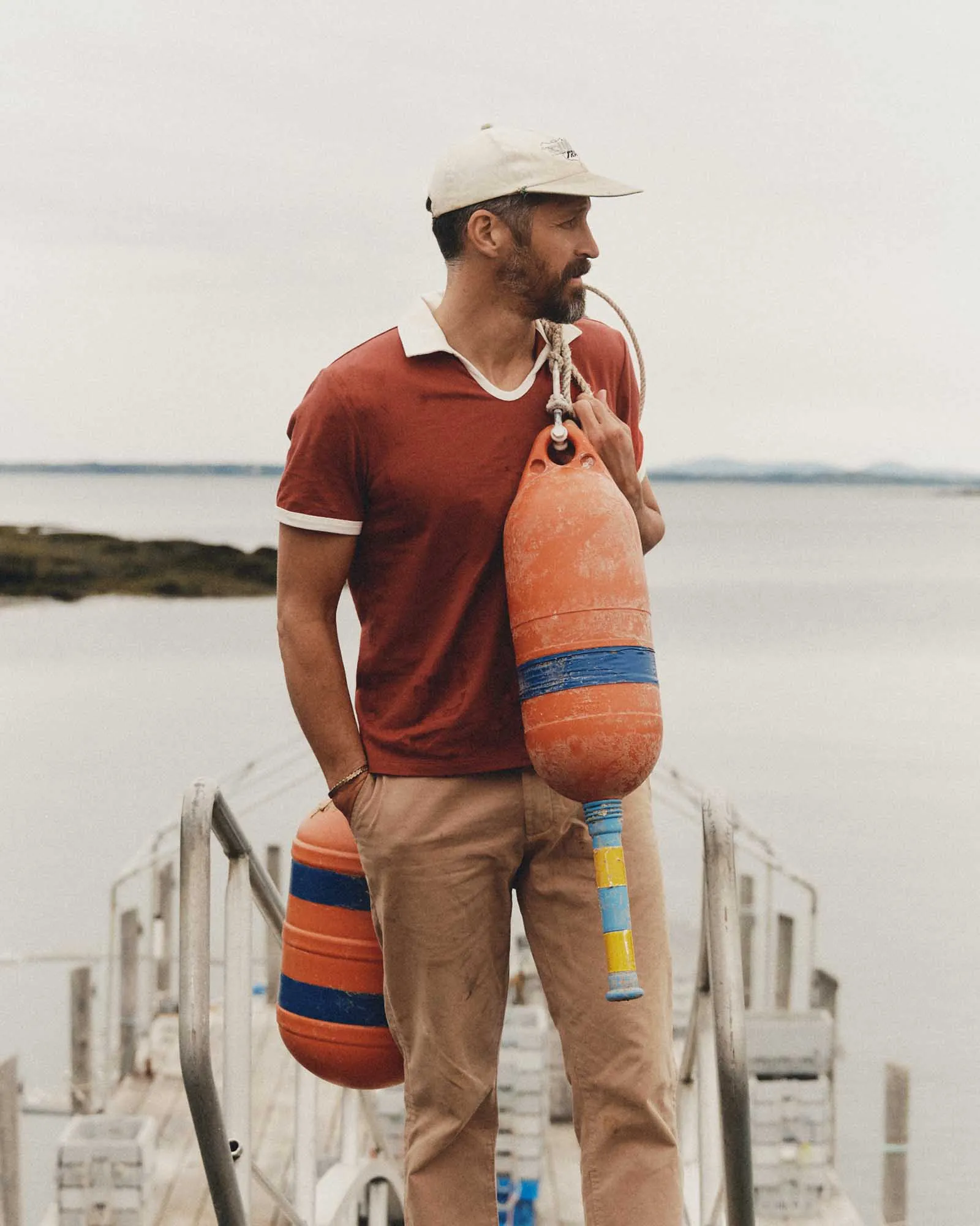 The Ripper Polo in Canyon sold by Taylor Stitch product image thumbnail 3